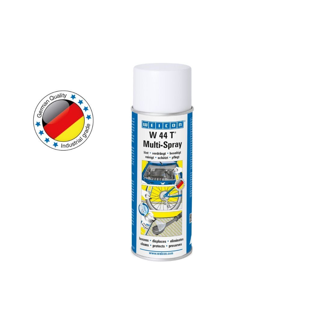 WEICON Multifunktionsöl W 44 T® Multi-Spray, Schmier- & Multifunktionsöl mit Mehrfachwirkung, 200 ml, (Sprühdose), Schmiermittel