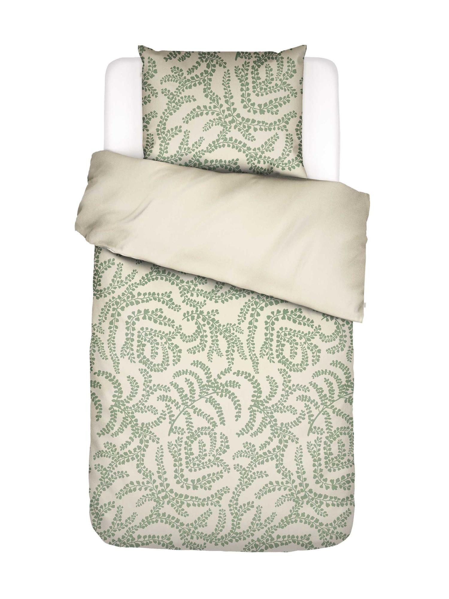 Essenza Bettwäsche Eleria, Baumwolle, 2 teilig, mit Blättermuster