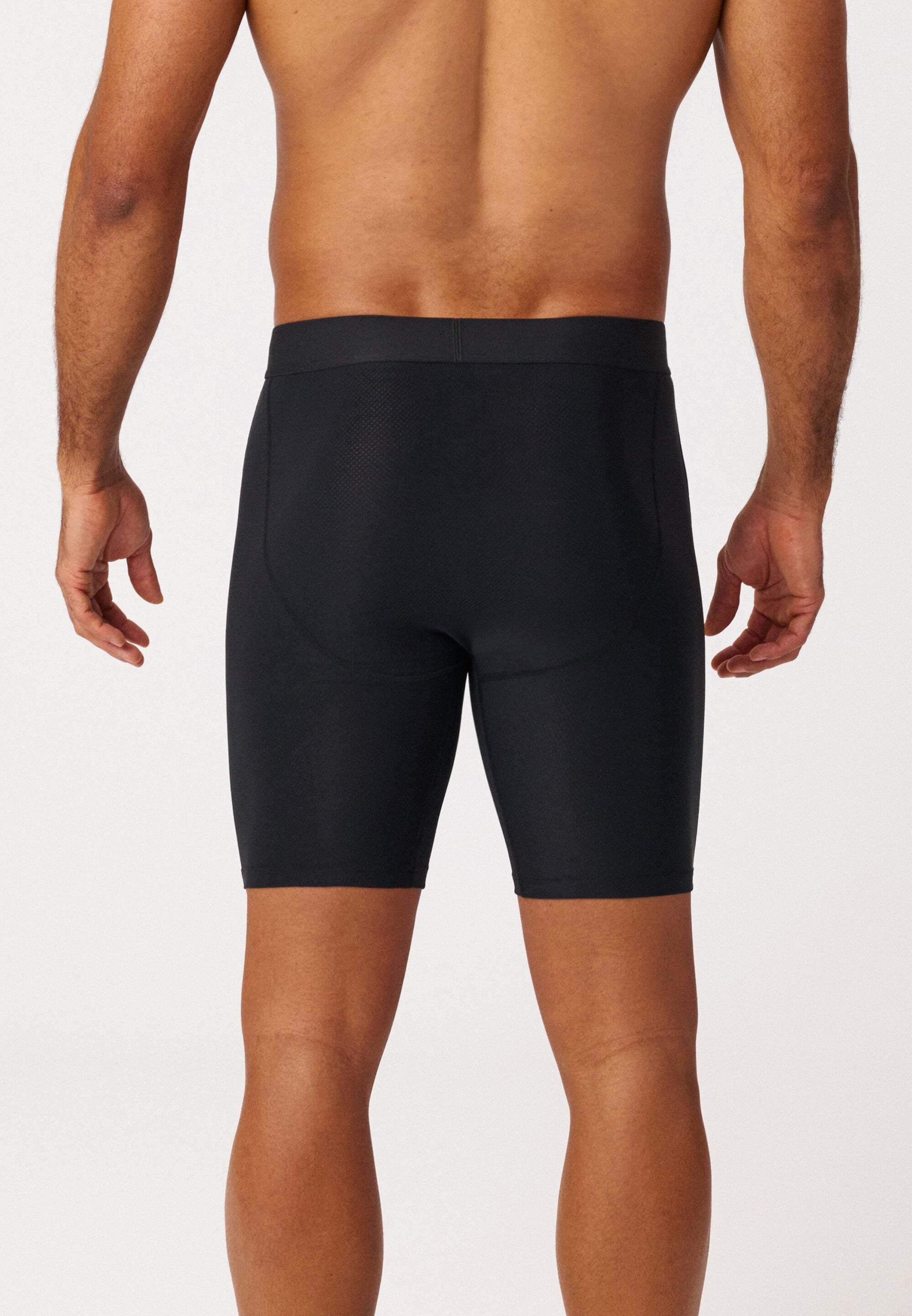 SNOCKS Boxershorts Sport Boxershorts mit langem Bein (1-St) atmungsaktive lange Sport Boxershorts