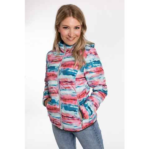 DEPROC Active Winterjacke WILDCAT HILL Women Steppjacke mit außergewöhnlichem Design