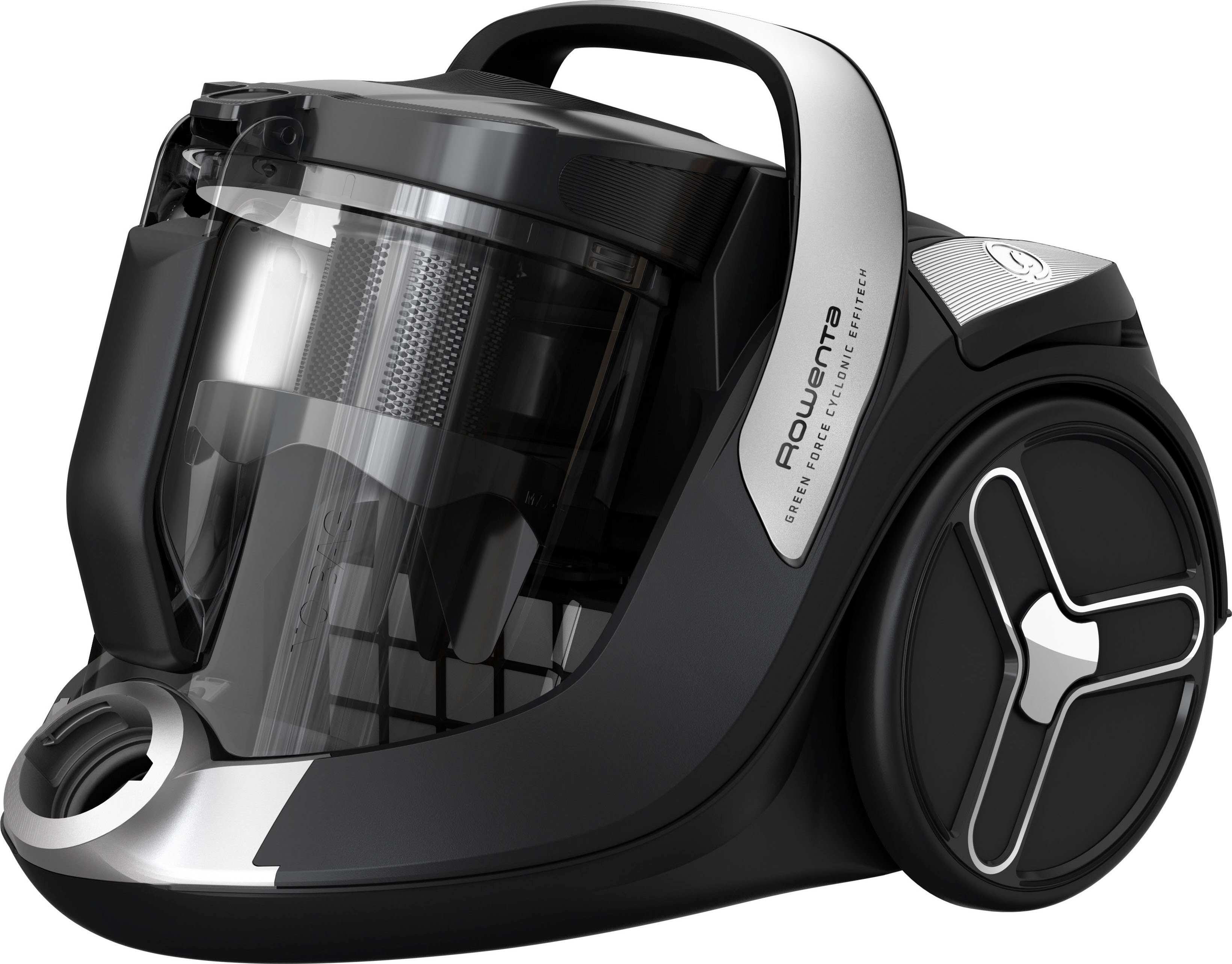 Rowenta Bodenstaubsauger RO7C66 Green Force Cyclonic Effitech, 500 W, beutellos