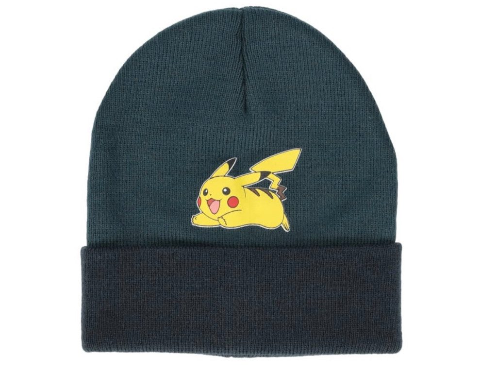 POKÉMON Beanie Pokemon Wintermütze Mütze Beanie in Petrolblau Gr. 54