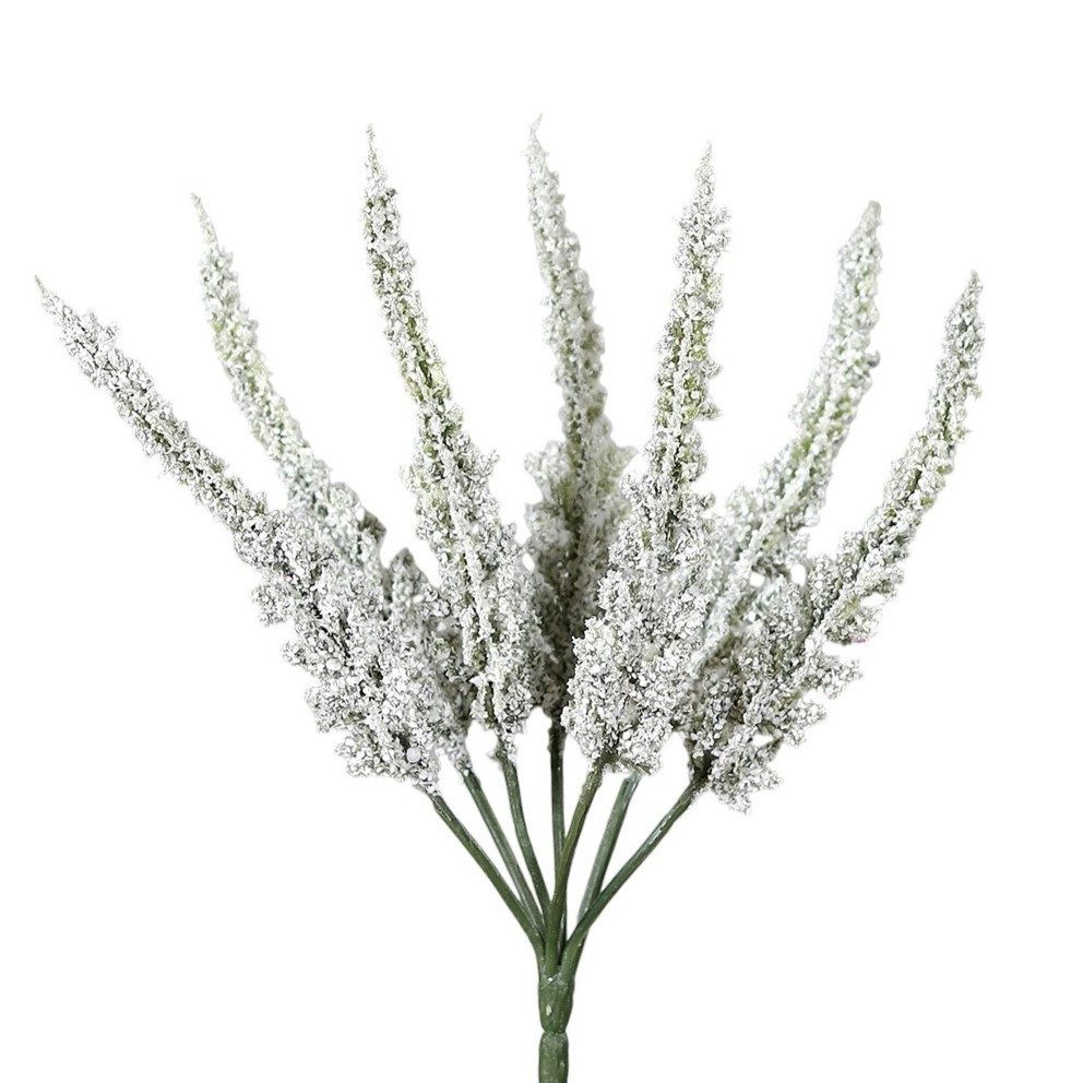 Kunstblume Kunstblume, Erika, Erikabusch, Heidekraut. ca. 21 cm cream, weiß WEISS, DPI