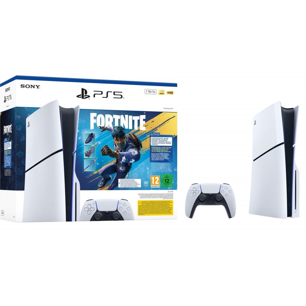 Sony PlayStation 5 Slim Disc Edition 1 TB & Fortnite Flowering Chaos