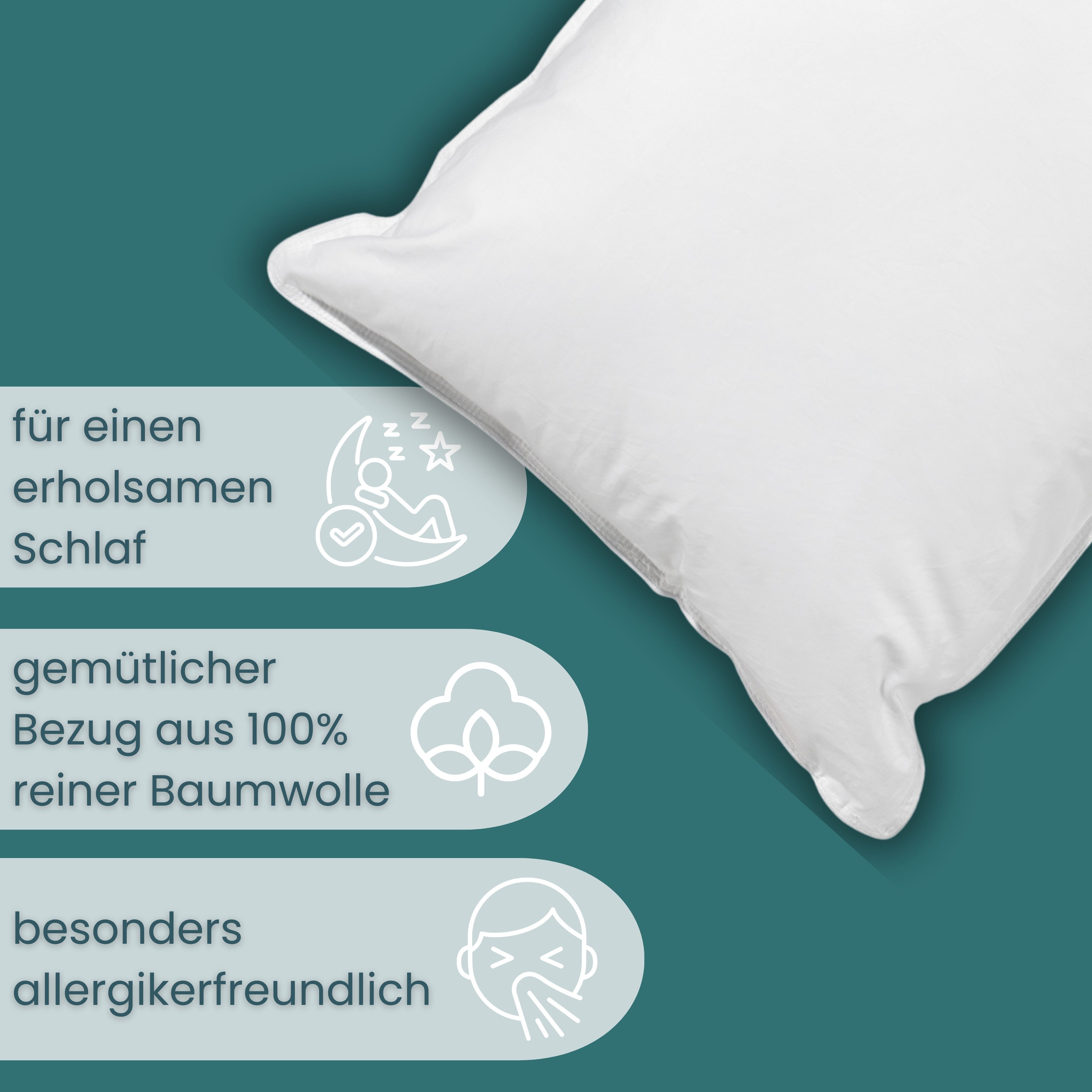 OTTO home Wasserkissen Aavon, Nackenstützkissen 40 x 80 cm, 1-tlg., individuell anpassbare Füllmenge bis 4,5 L, Bezug waschbar – Bild 4 von 5
