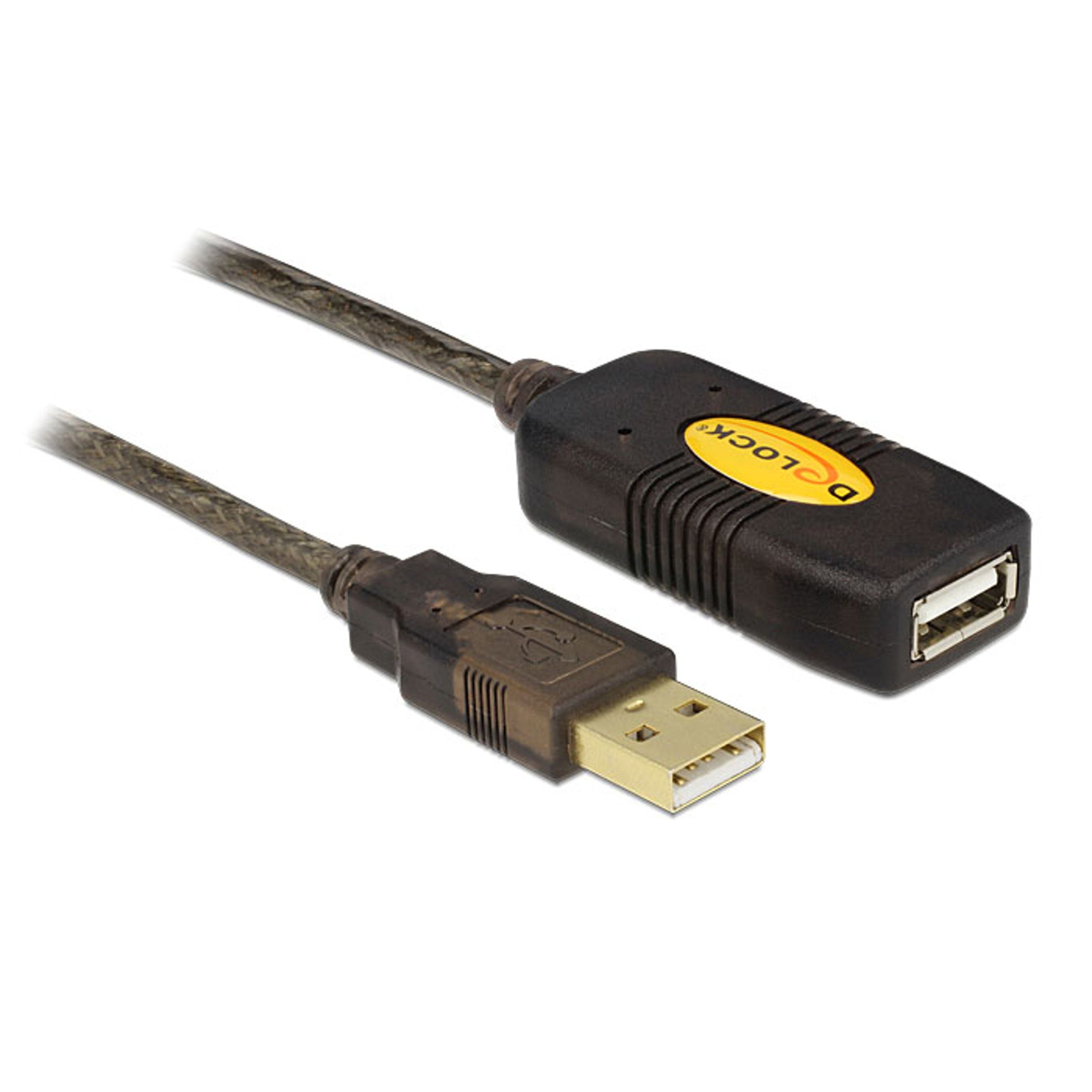 Delock Computer-Kabel, USB 2.0 Verlängerung aktiv 10m - Apple Kabel
