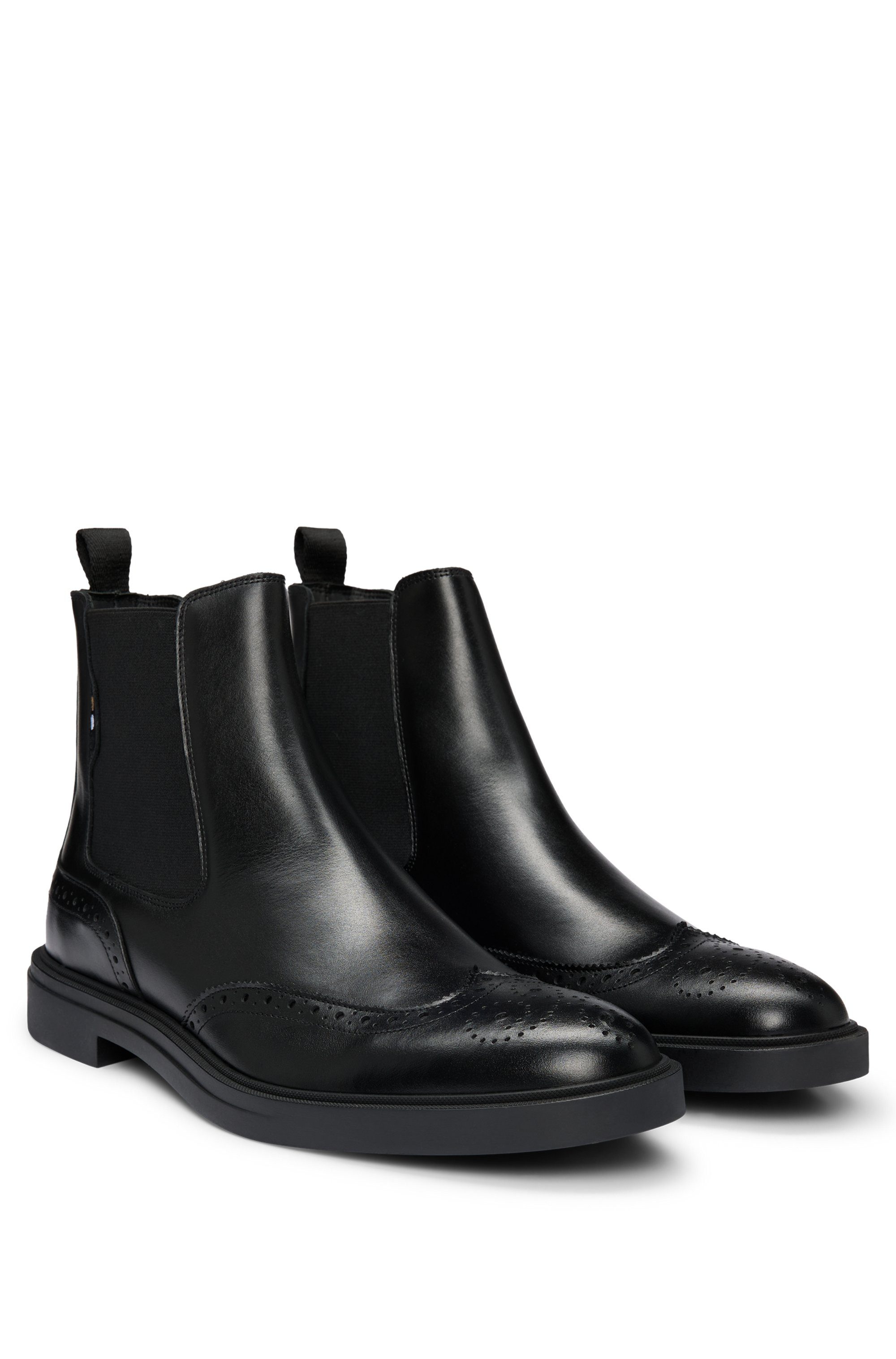 BOSS Boss Herren Chelsea Boot - 50529227-001 in schwarz Chelseaboots