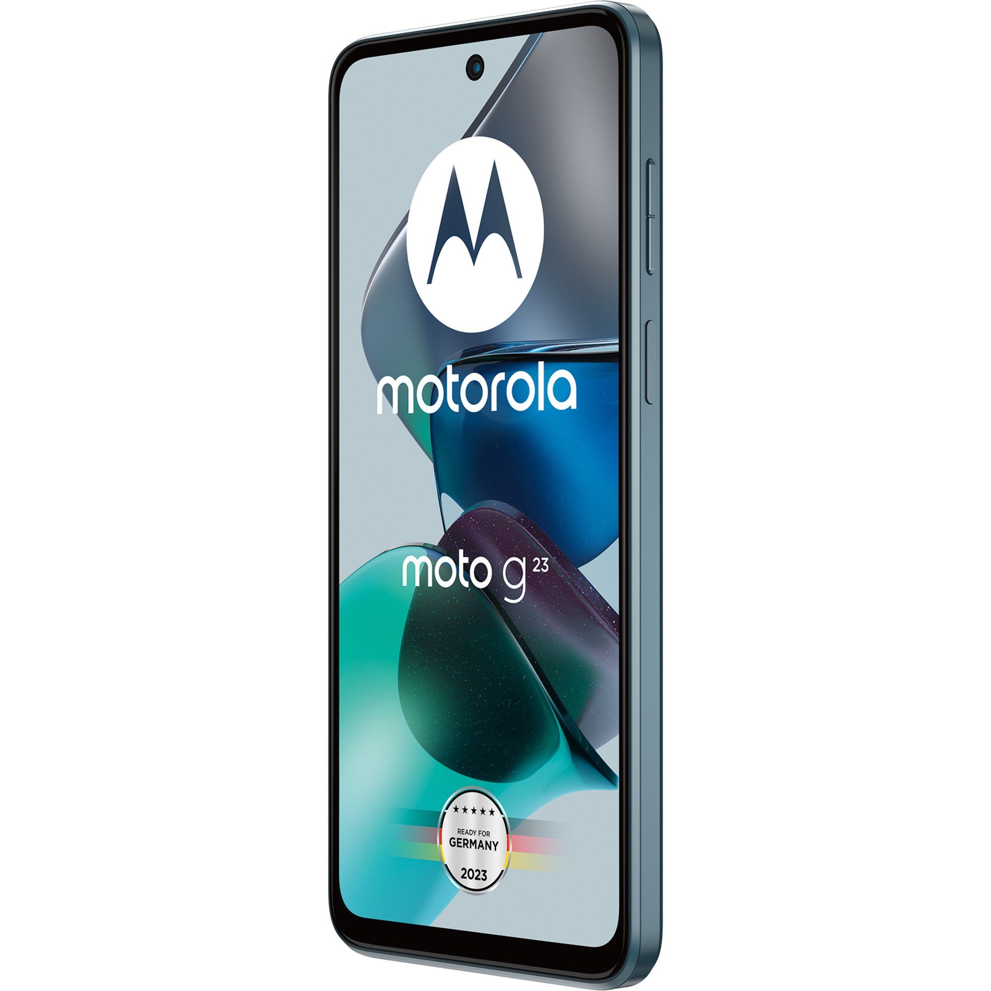 Blue, 128GB, MP Moto G23 Kamera) MP Handy, Motorola Motorola (Steel (50 Smartphone