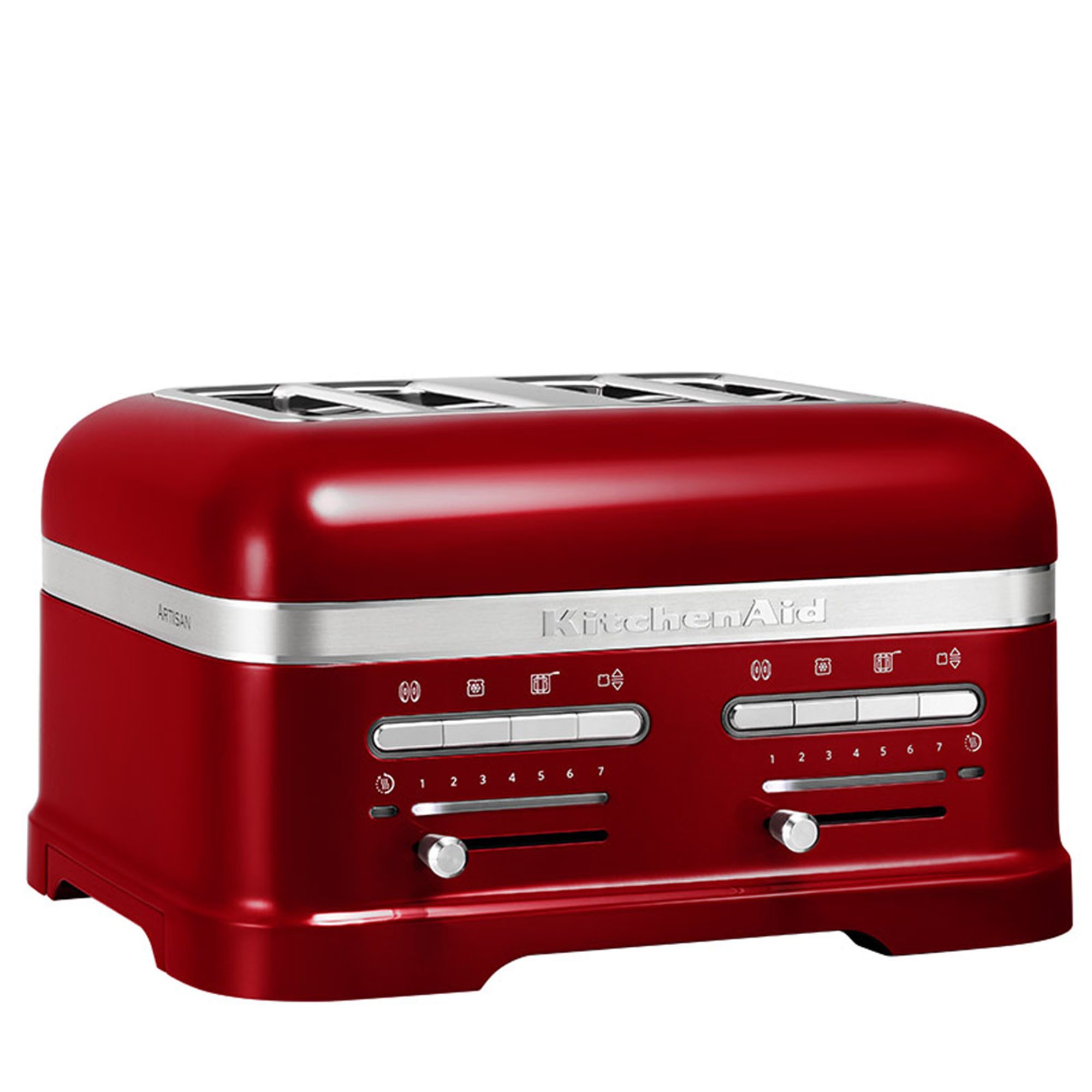 2-in-1-Toaster KitchenAid ARTISAN 4-Scheiben Toaster 5KMT4205ECA - LIEBESAPFEL ROT