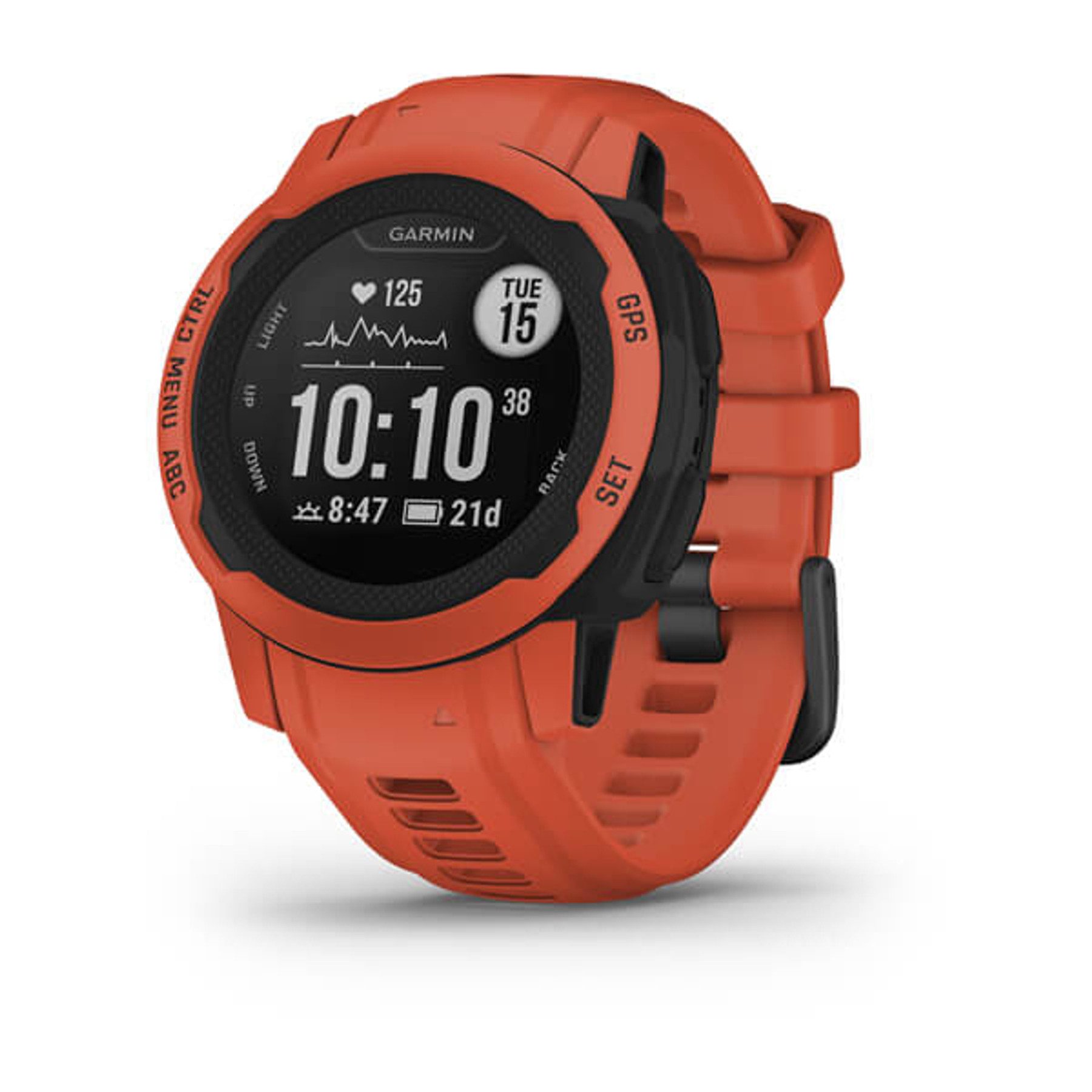 Garmin GARMIN Smartwatch Instinct 2S Rot Smartwatch
