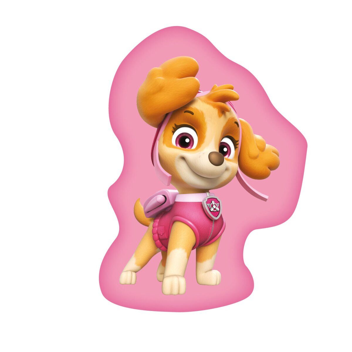 PAW PATROL Dekokissen Paw Patrol Kissen 38x27cm – Skye Wind Samt Deko Kissen
