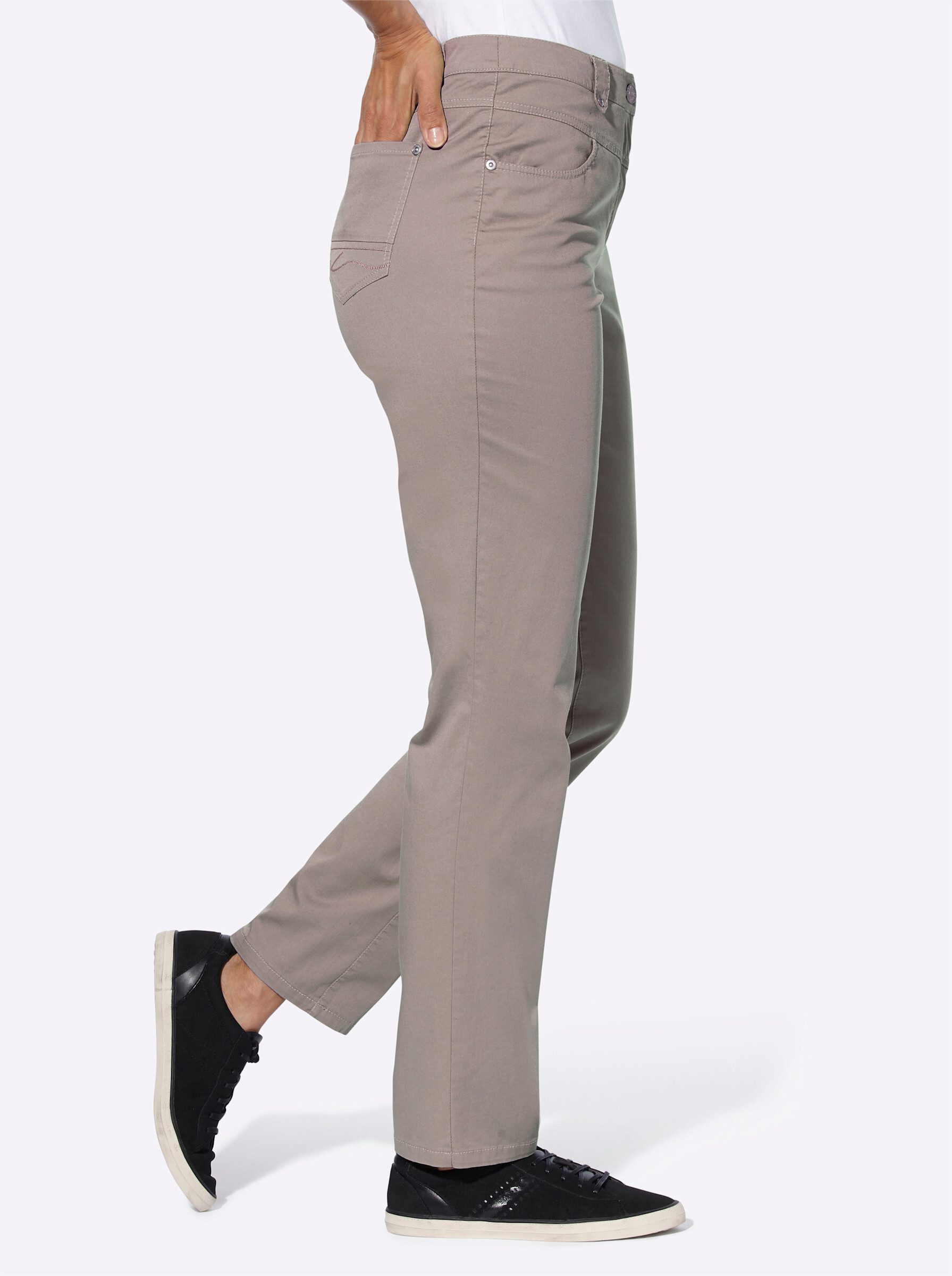 Cosma Bequeme Jeans Hose leicht vertieft