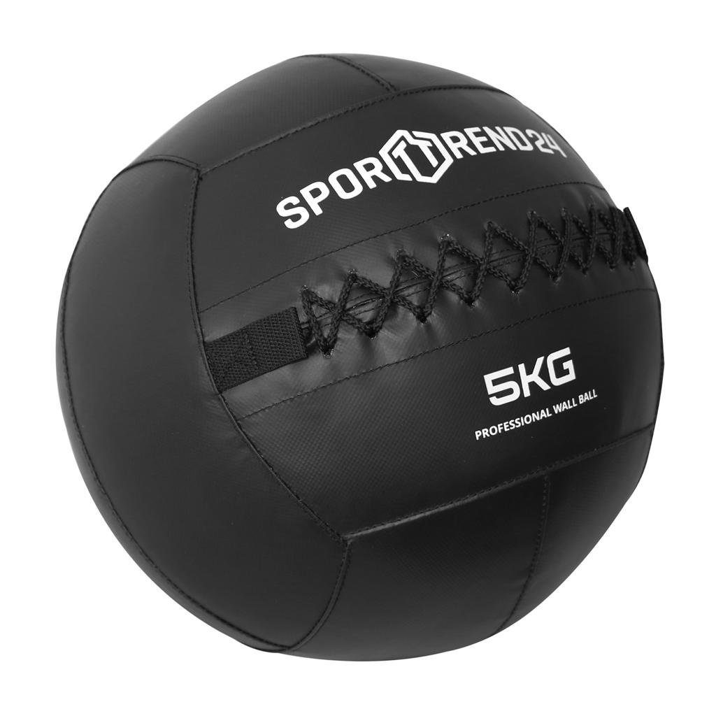 Sporttrend 24 Medizinball Fitnessball Ball Sportball Gewichtball Slamball Wall Trainingsball Wallball 5kg, Gewichtsball