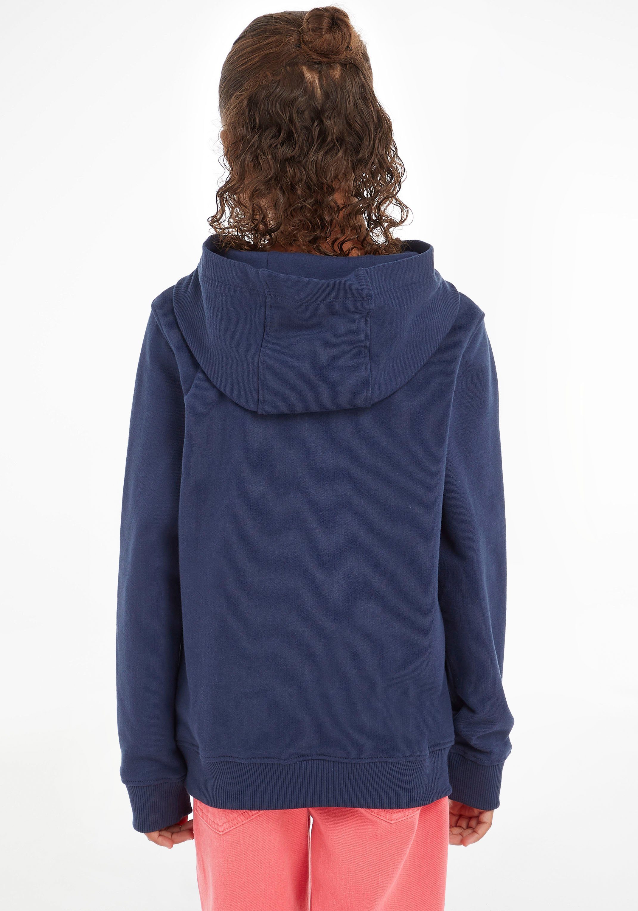 Tommy Hilfiger Kapuzensweatshirt ESSENTIAL HOODIE Mädchen MiniMe,für Kinder und Kids Junior Jungen