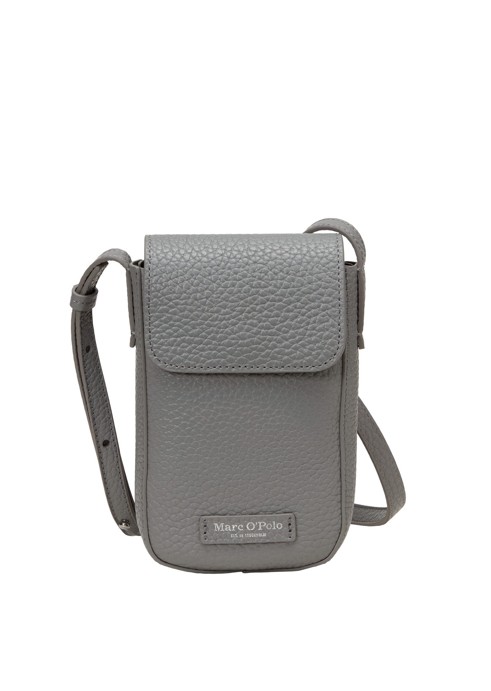 Marc O'Polo Handytasche aus genarbtem Rindleder