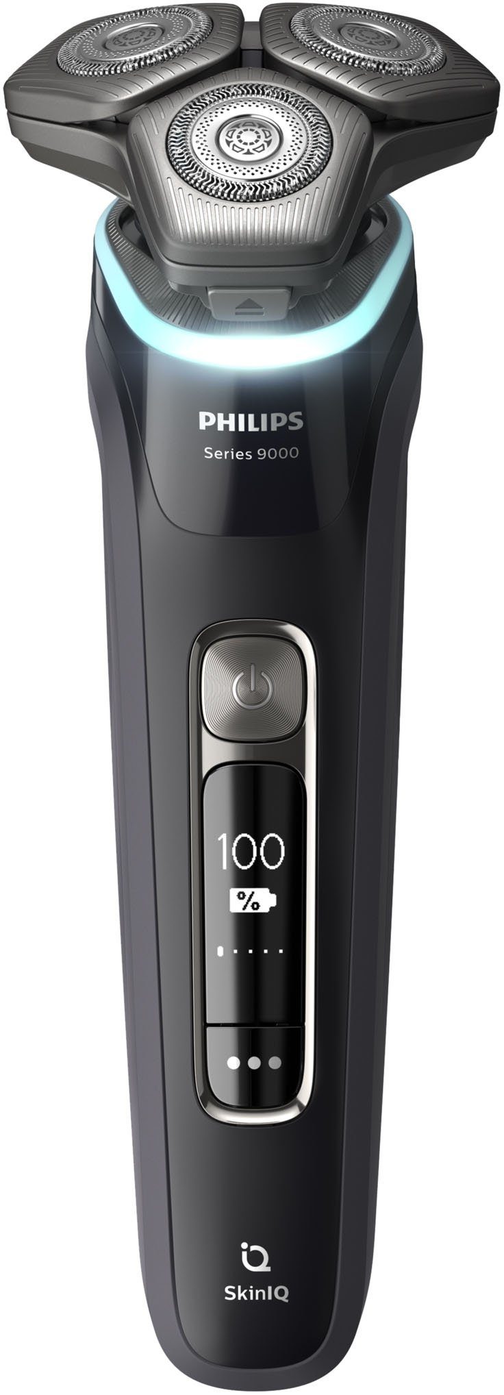 Philips Elektrorasierer Series 9000 S9986/55, Reinigungsstation, mit Skin  IQ Technologie, inkl. Reinigungsstation, Ladestand und Etui