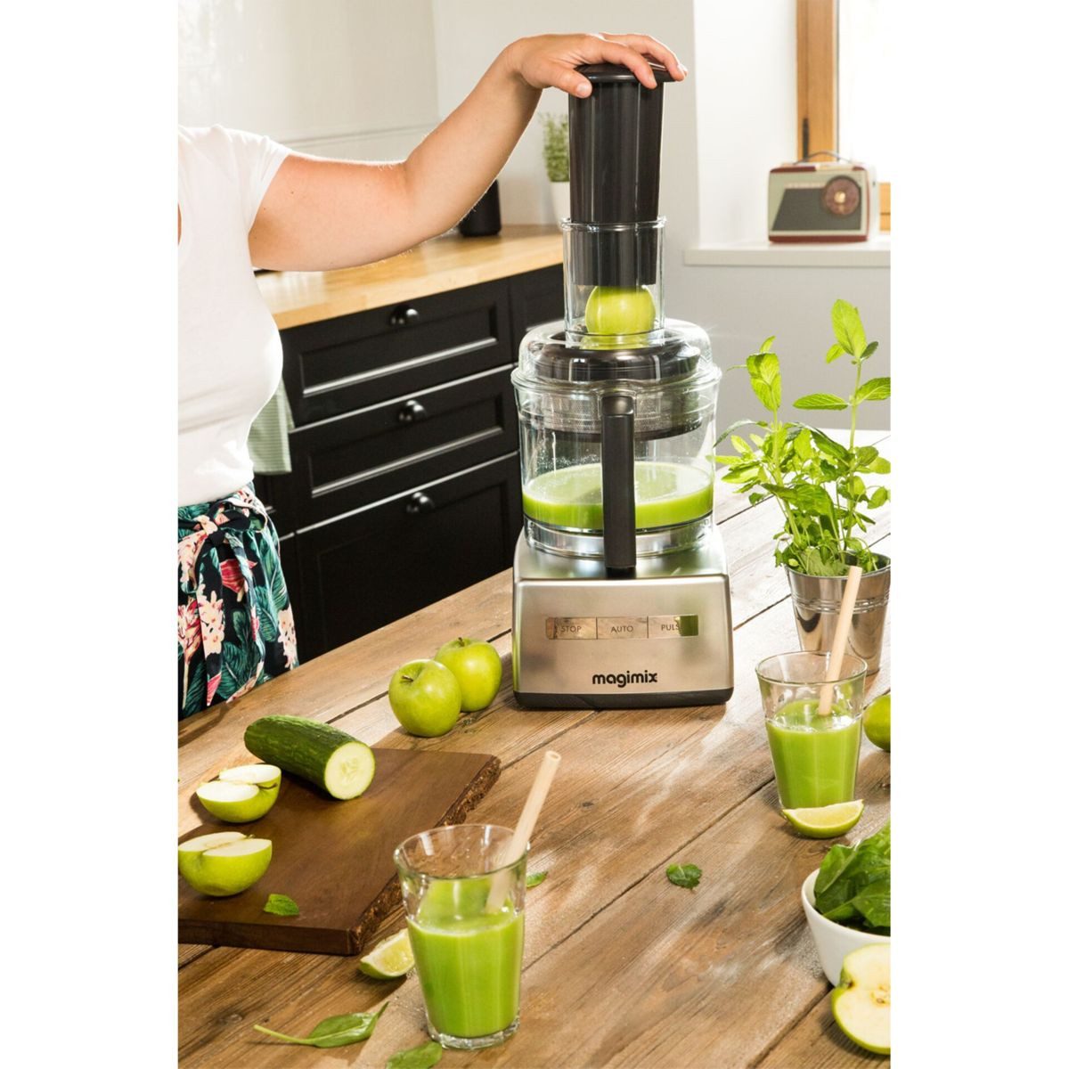 Magimix Küchenmaschine Extra Press XL Set 17567