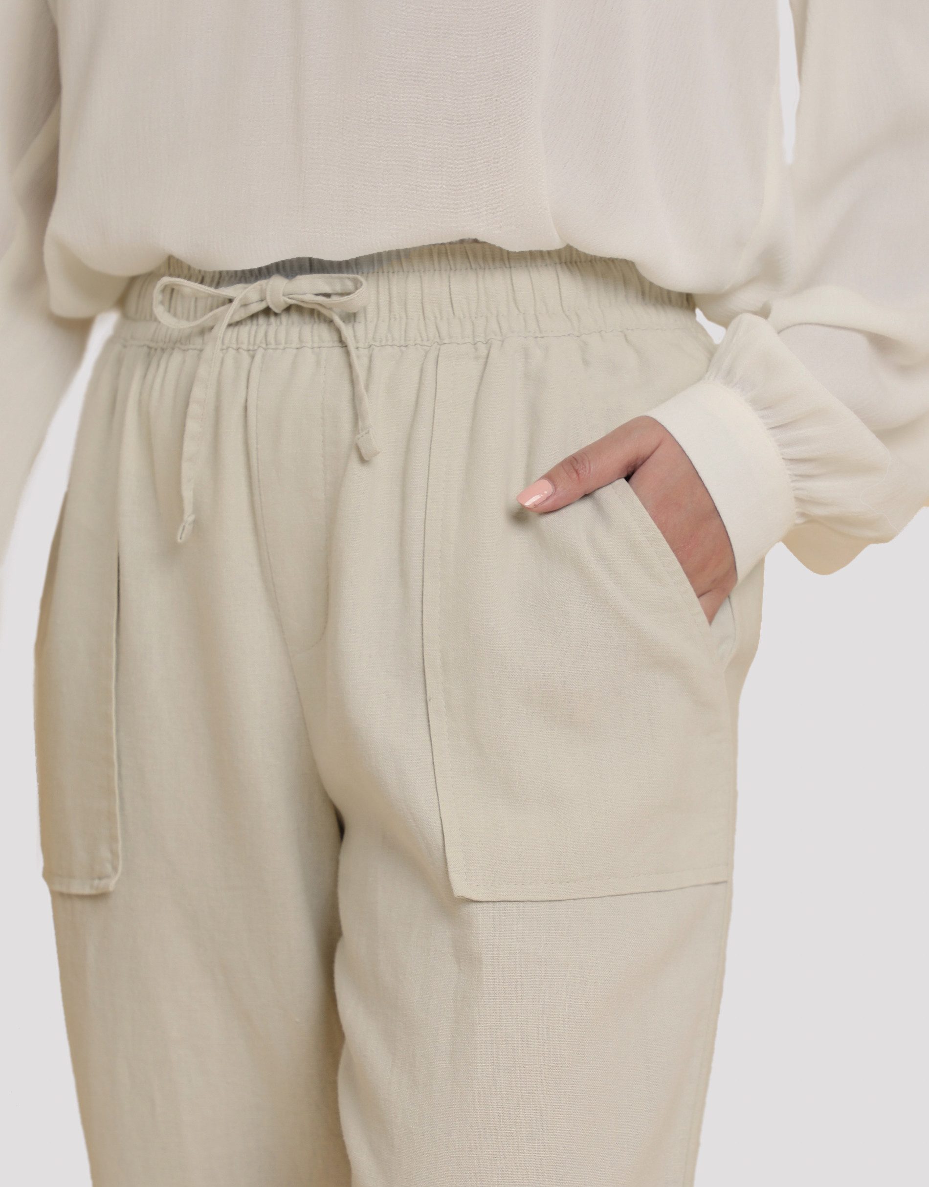 Threadbare Stoffhose THB Rosewood mit zwei großen Taschen