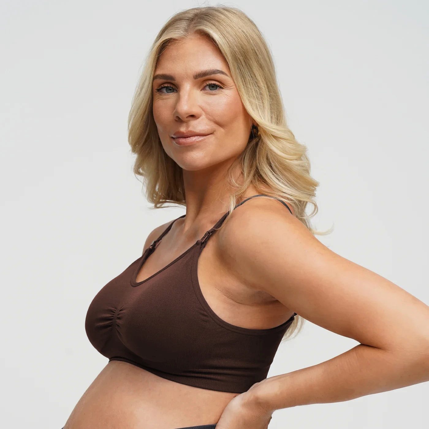 cfab (creamy fabrics) Still-BH Seamless Still-Bh-Braun-2XL (1-tlg)
