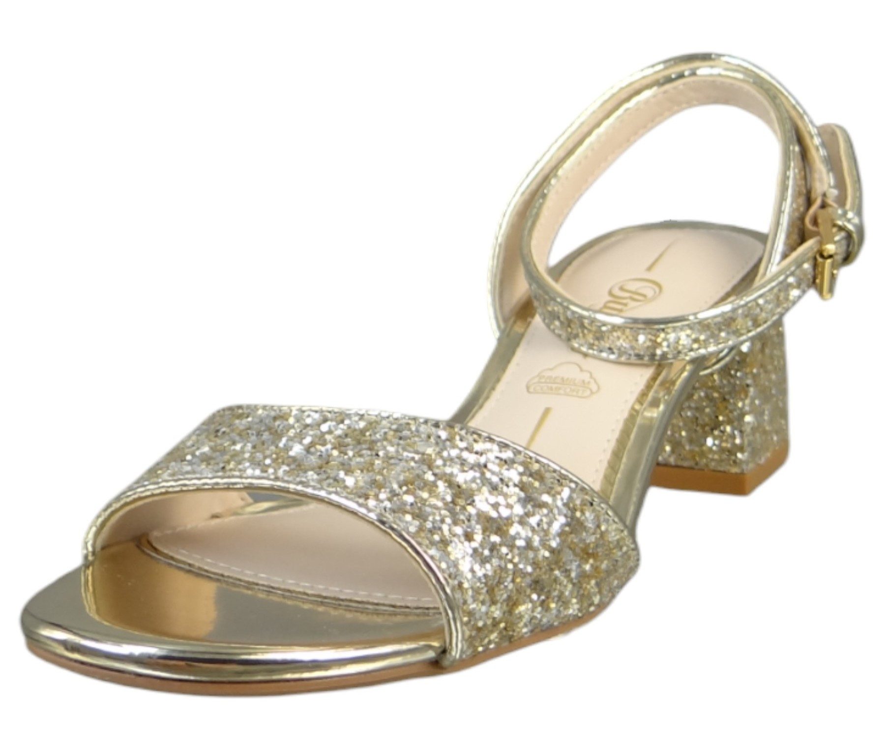 Buffalo 1650015 Rainelle Gold Sandale günstig online kaufen