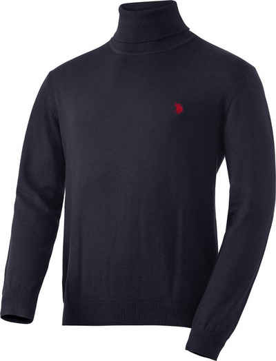 U.S. Polo Assn Rollkragenpullover höchster Tragekomfort dank 100 % Baumwolle