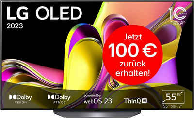 LG OLED55B39LA OLED-Fernseher (139 cm/55 Zoll, 4K Ultra HD, Smart-TV)