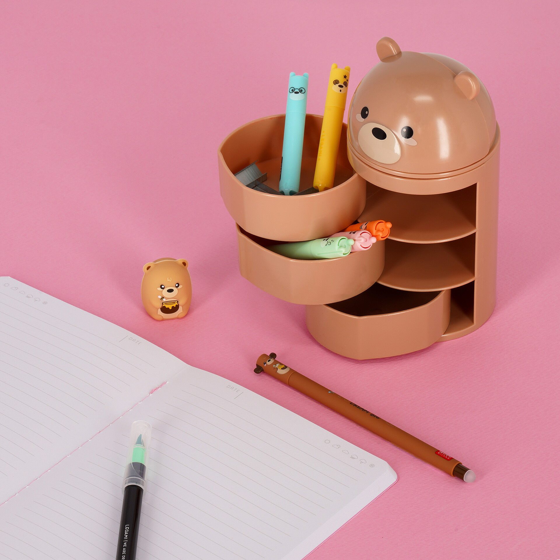 Legami Organizer LEGAMI Schreibtisch Organizer Aww Rganiser TEDDY BEAR