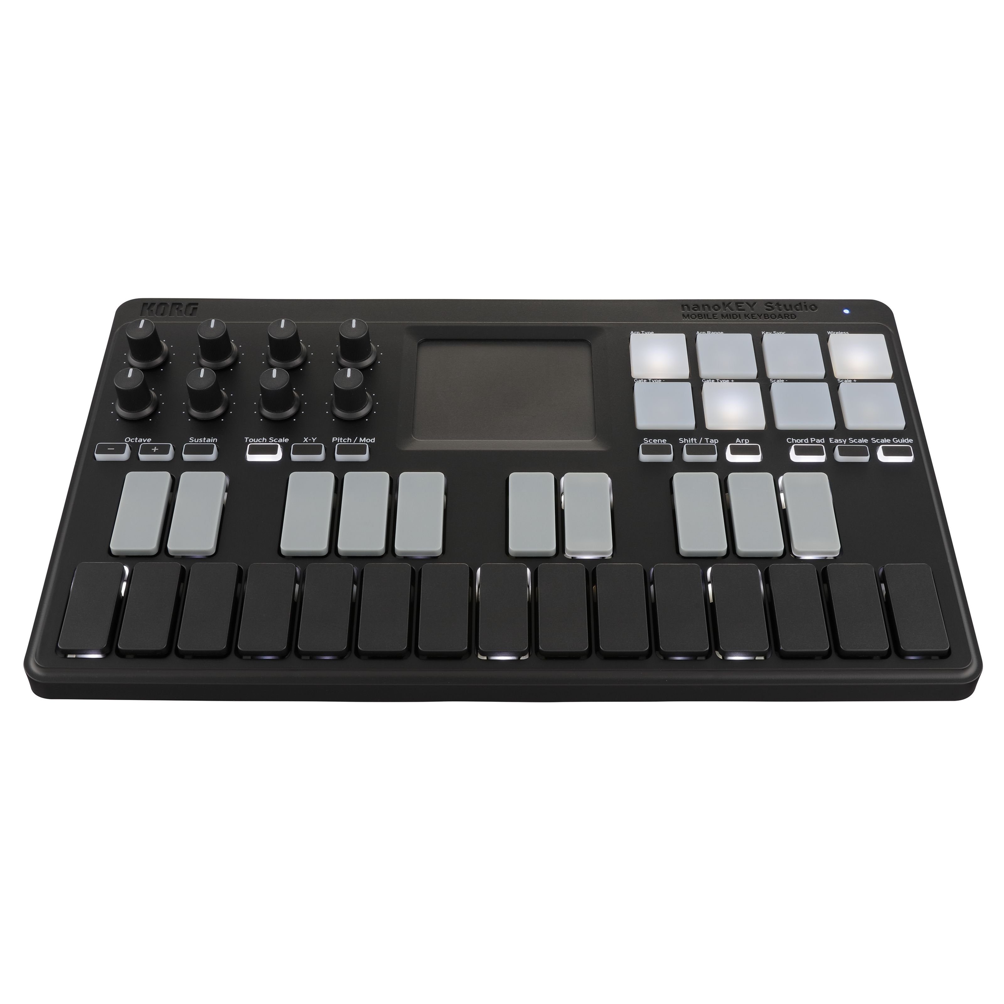 Korg Masterkeyboard (nanoKEY Studio, Masterkeyboards, MIDI-Keyboard mini), nanoKEY Studio - Midi Keyboard