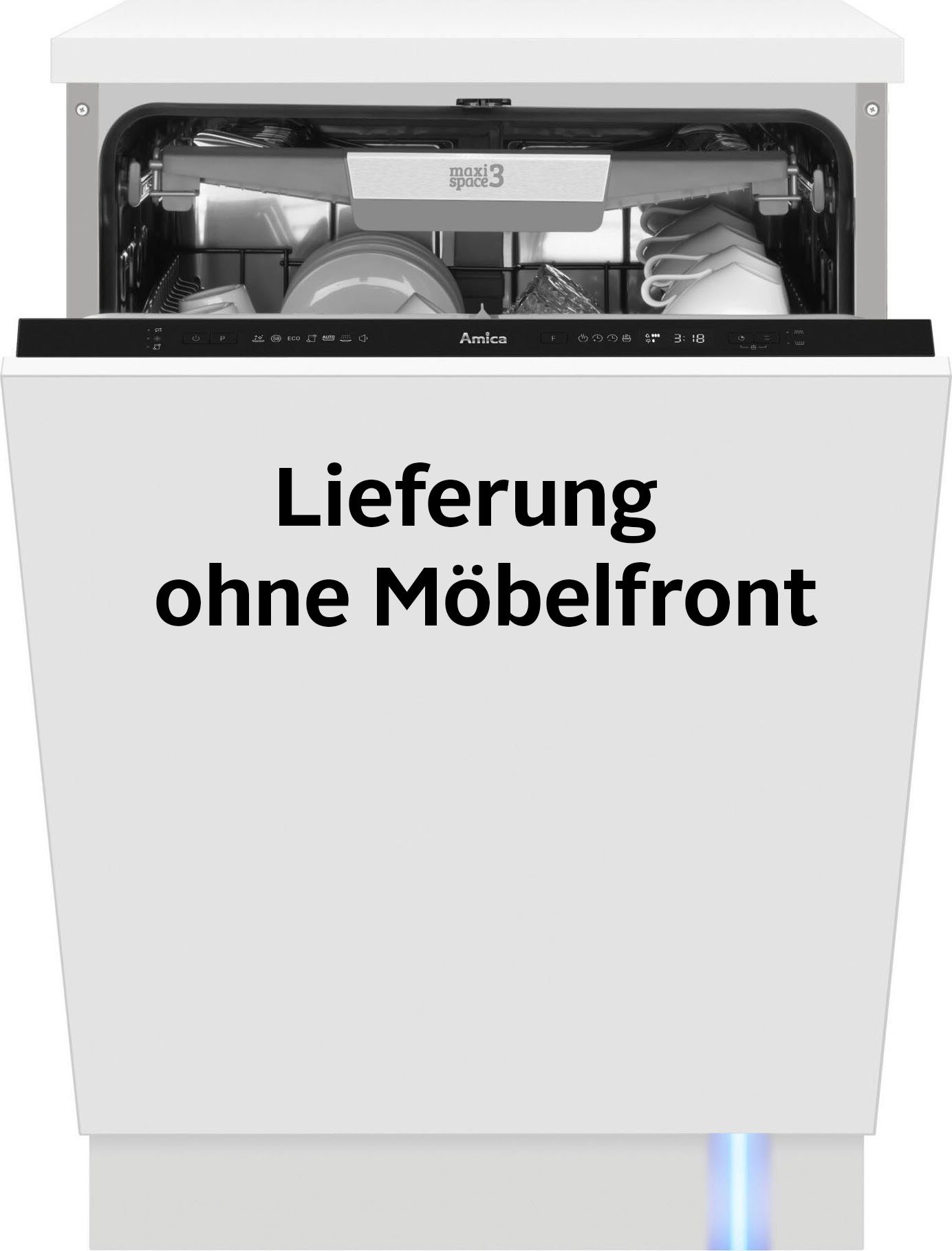 Amica vollintegrierbarer Geschirrspüler EGSPV 594 400, 14 Maßgedecke