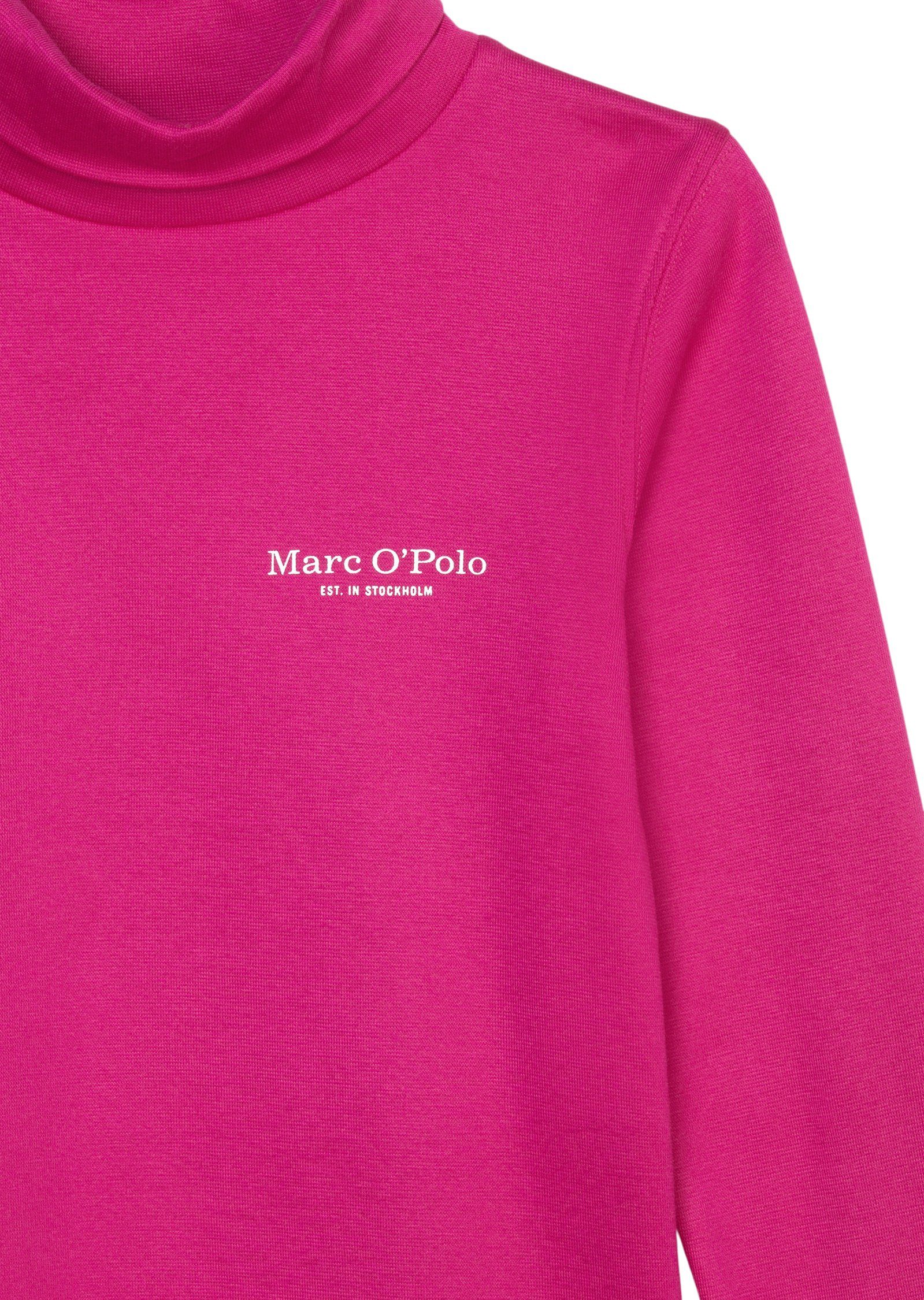 Langarmshirt im schmalen Fit pink Marc O'Polo