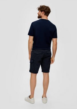 s.Oliver Bermudas Relaxed: Cargo-Bermuda mit Garment Dye Garment Dye