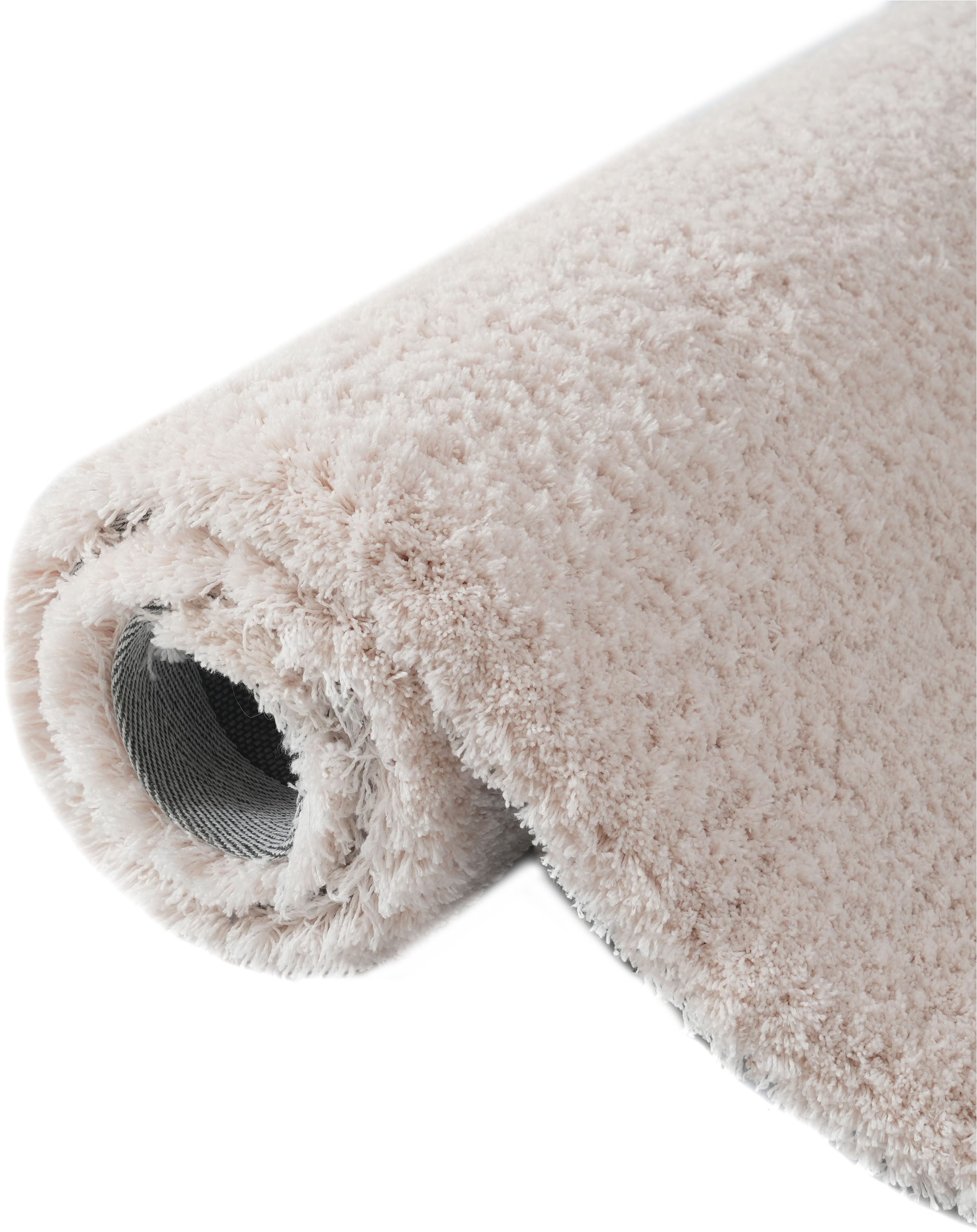 OTTO home Hochflor-Teppich Microfaser Teppich Magong, besonders weich, sehr feiner Flor, rechteckig, Höhe: 25 mm, uni, Wohnzimmer, Schlafzimmer, Kinderzimmer, a – Bild 4 von 5