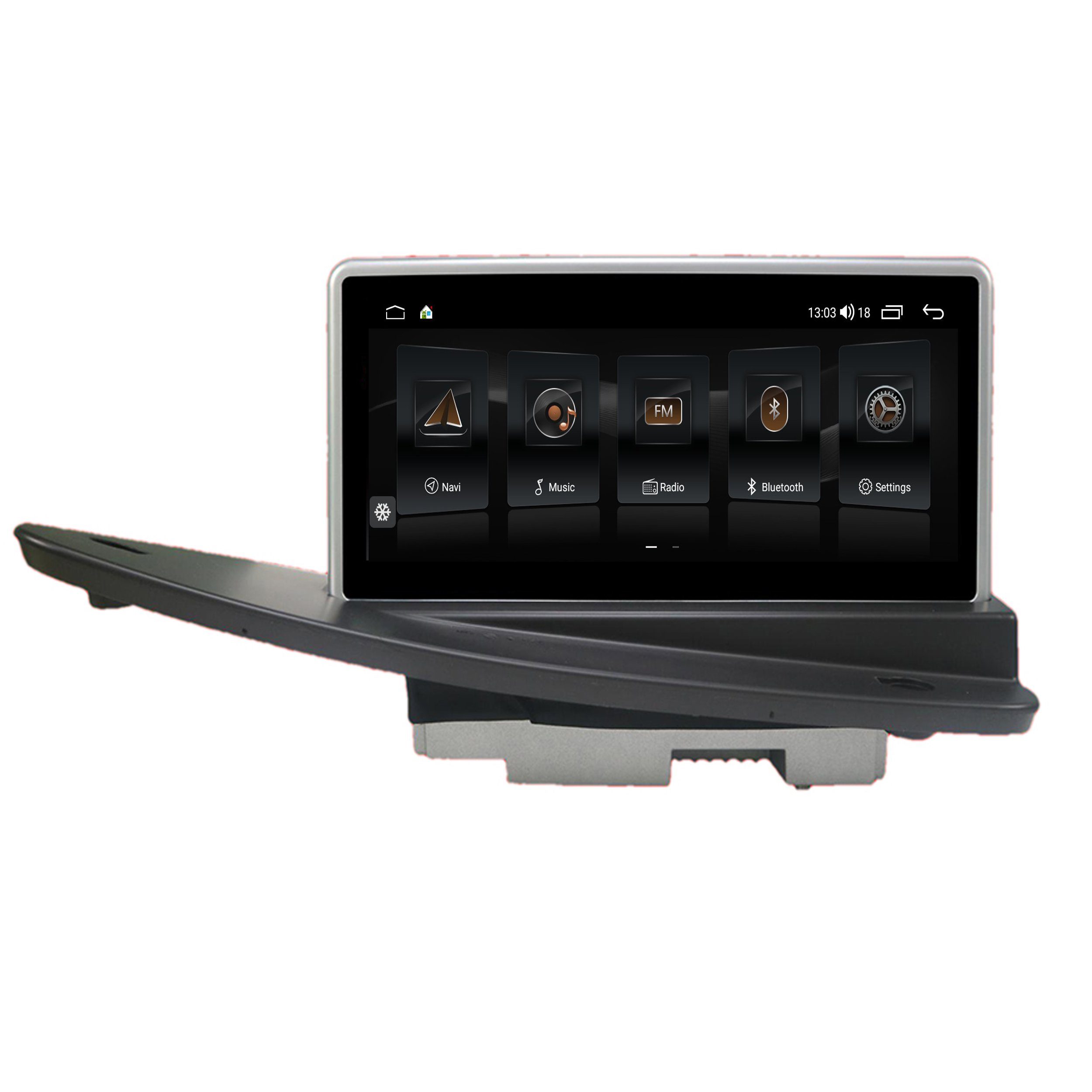 TAFFIO Für Volvo S80 V70 XC70 P3 (08-11) 10" Touchscreen GPS Android Carplay Einbau-Navigationsgerät
