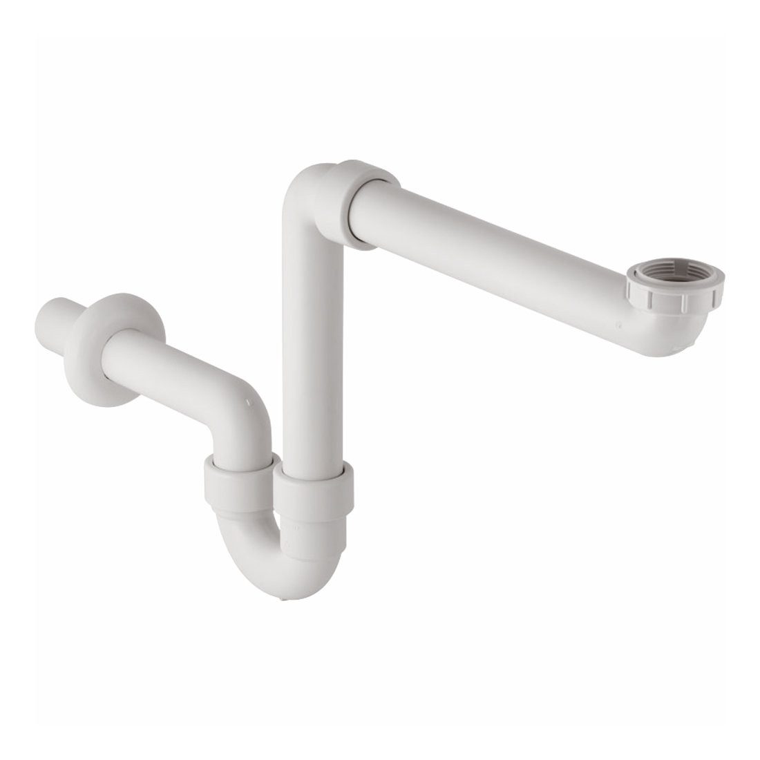 GEBERIT Ablaufgarnitur 151.107.11.1 Waschtisch-Raumsparsifon Geruchsverschluss 1 1/2(4) x 40