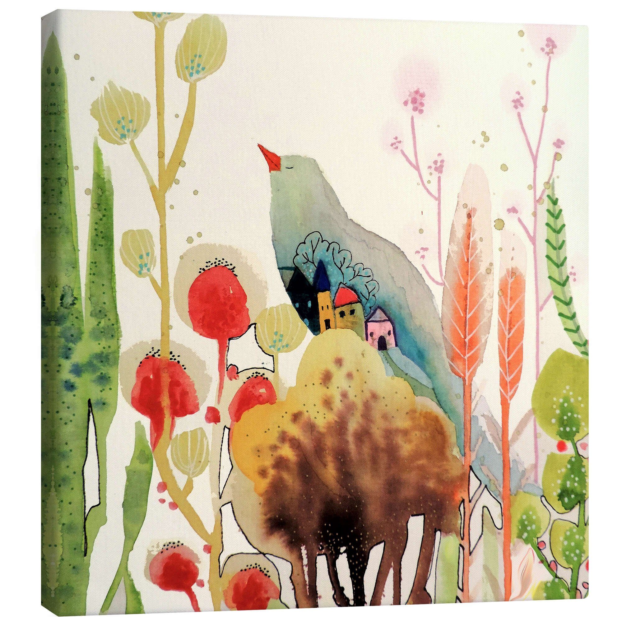 Posterlounge Wandbild Mein Zuhause, Sylvie Demers, erhältlich als Poster, Leinwandbild, Wandsticker oder Acrylglasbild