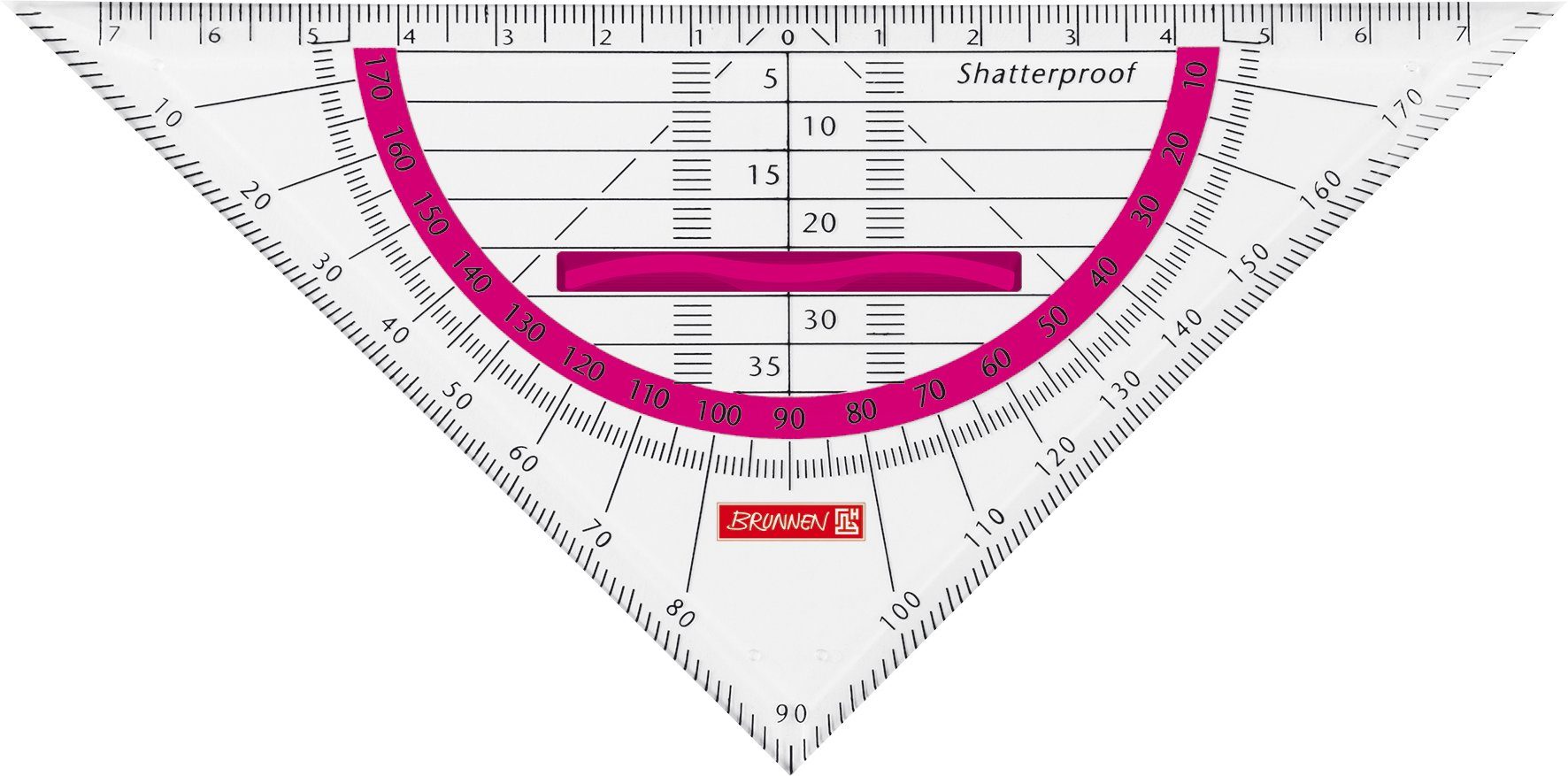 BRUNNEN Isolierband Geo 16cm Griff pink