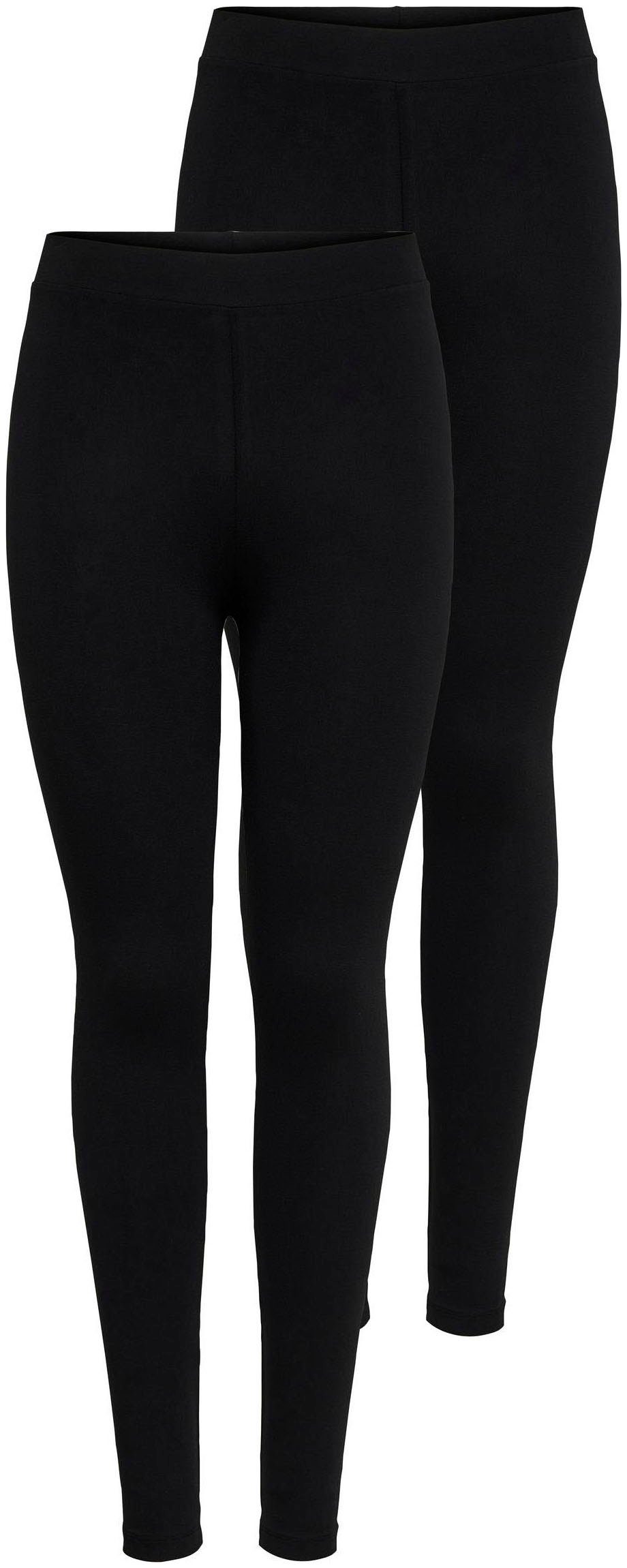 ONLY Leggings ONLLIVE LOVE NEW LEGGING 2PACK NOOS (Packung) günstig online kaufen