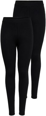 ONLY Leggings ONLLIVE LOVE NEW LEGGING 2PACK NOOS (Packung, 2er-Pack)