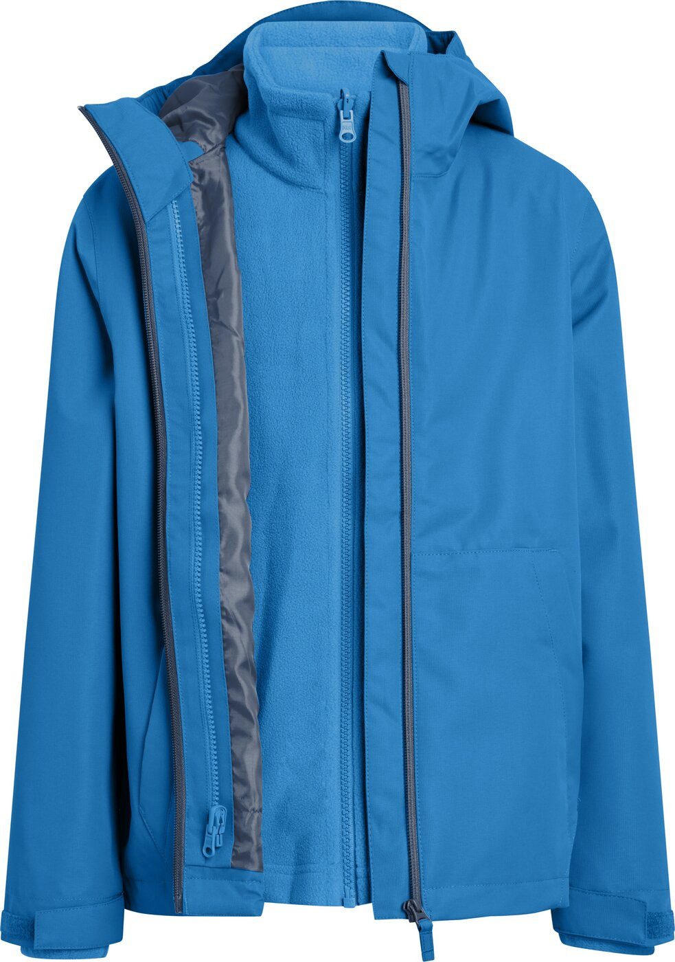 McKINLEY Doppeljacke Ju.-Doppel-Jacke Justin 3:1 II B MELANGE/BLACK