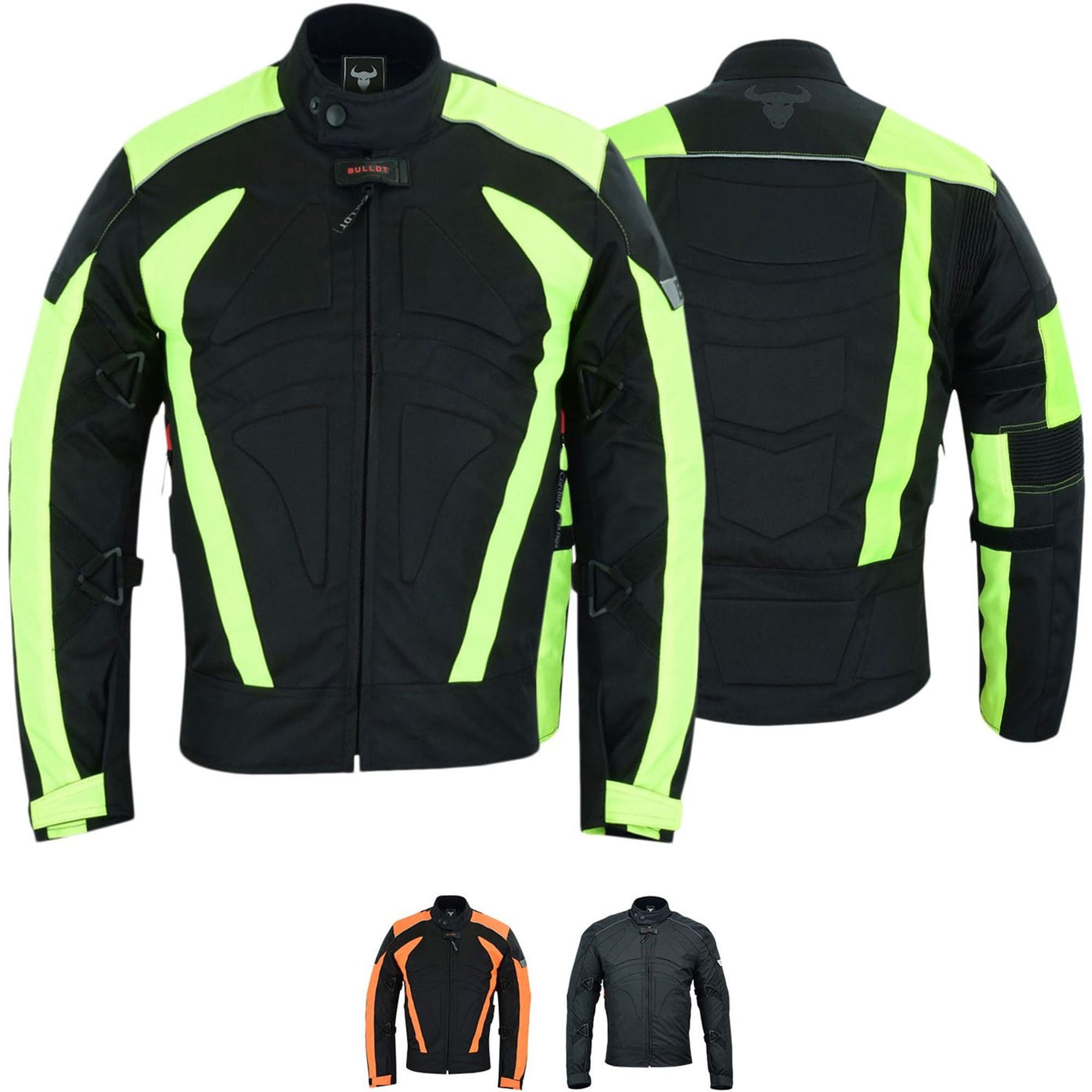 BULLDT Motorradjacke GW322J Grün BULLDT Motorradjacke Kurz mit Protektoren günstig online kaufen