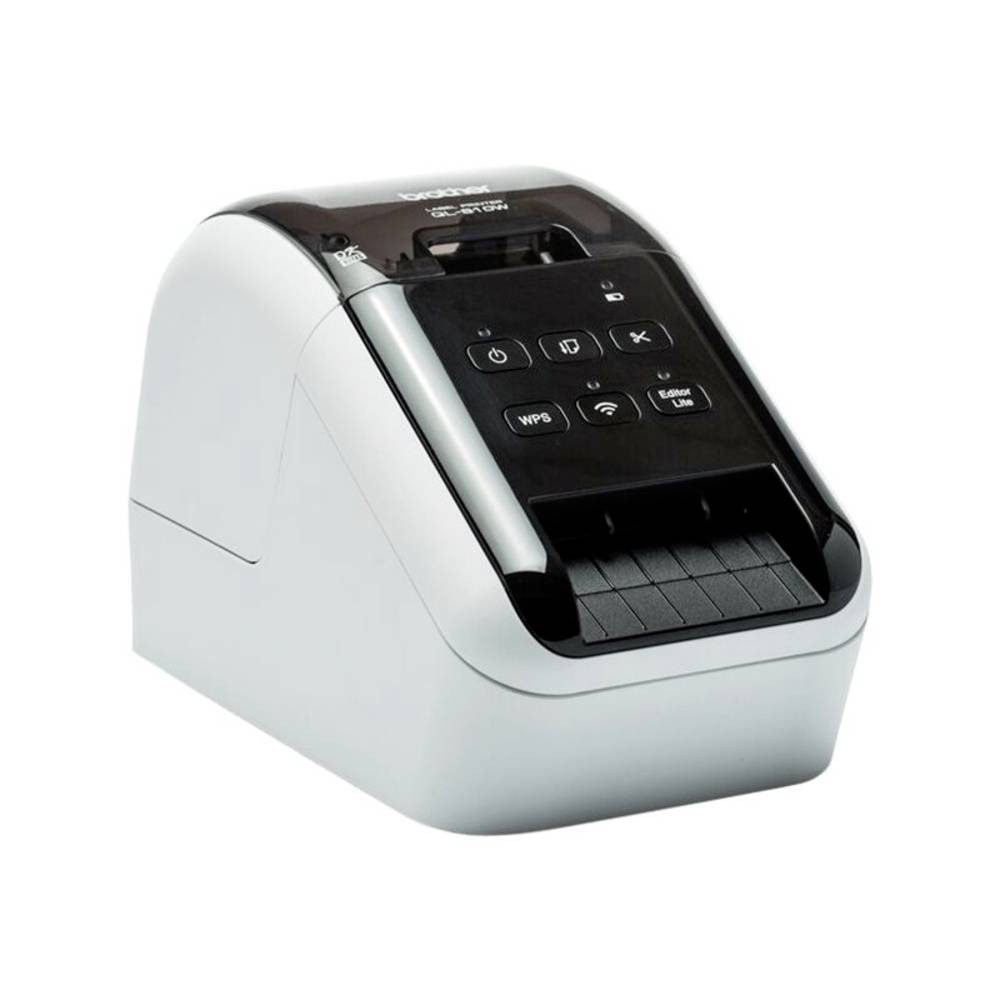 Brother Etikettendrucker Etikettendrucker QL810WCZG1 Etikettendrucker, (Rot-Schwarz-Druck)