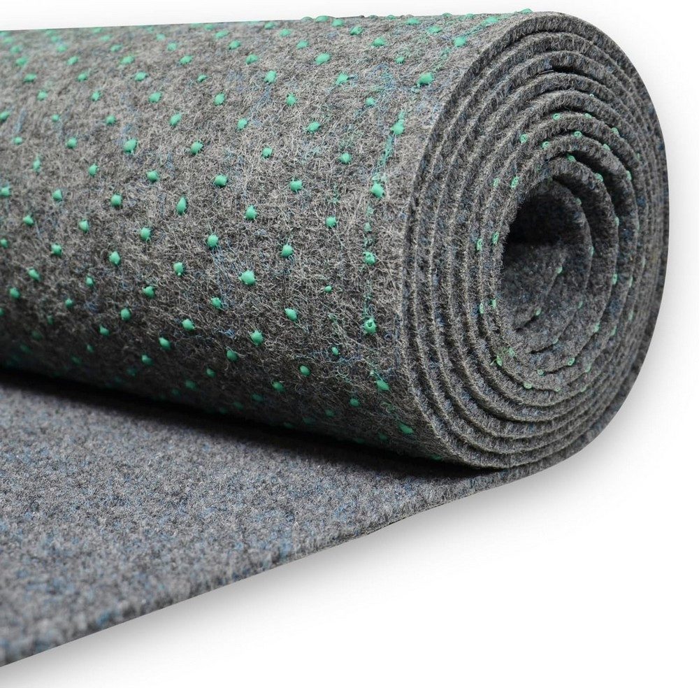 MDEKOR Kunstrasen Rasenteppich outdoor Meterware Höhe 6,5mm, 50x100cm Grau günstig online kaufen