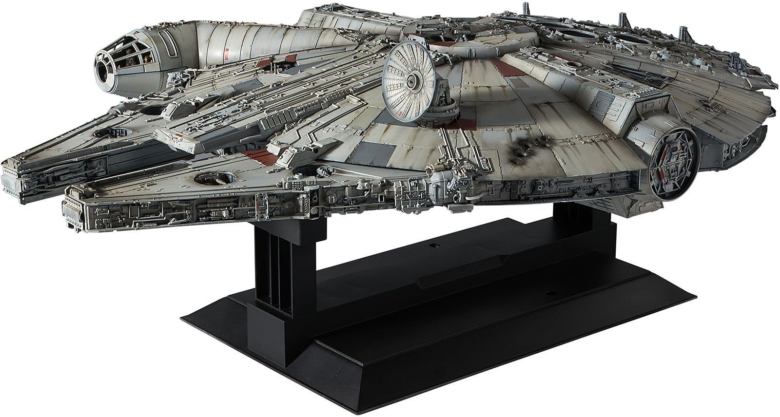 Revell® Modellbausatz Disney Star Wars™ Millennium Falcon Perfect Grade™, Maßstab 1:72, mit Photoätzteilen und LED-Beleuchtung