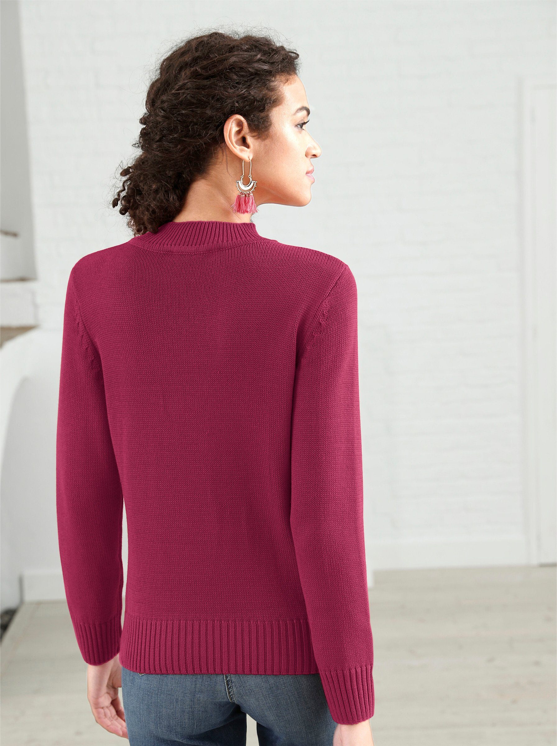 fuchsia WITT WEIDEN Strickpullover