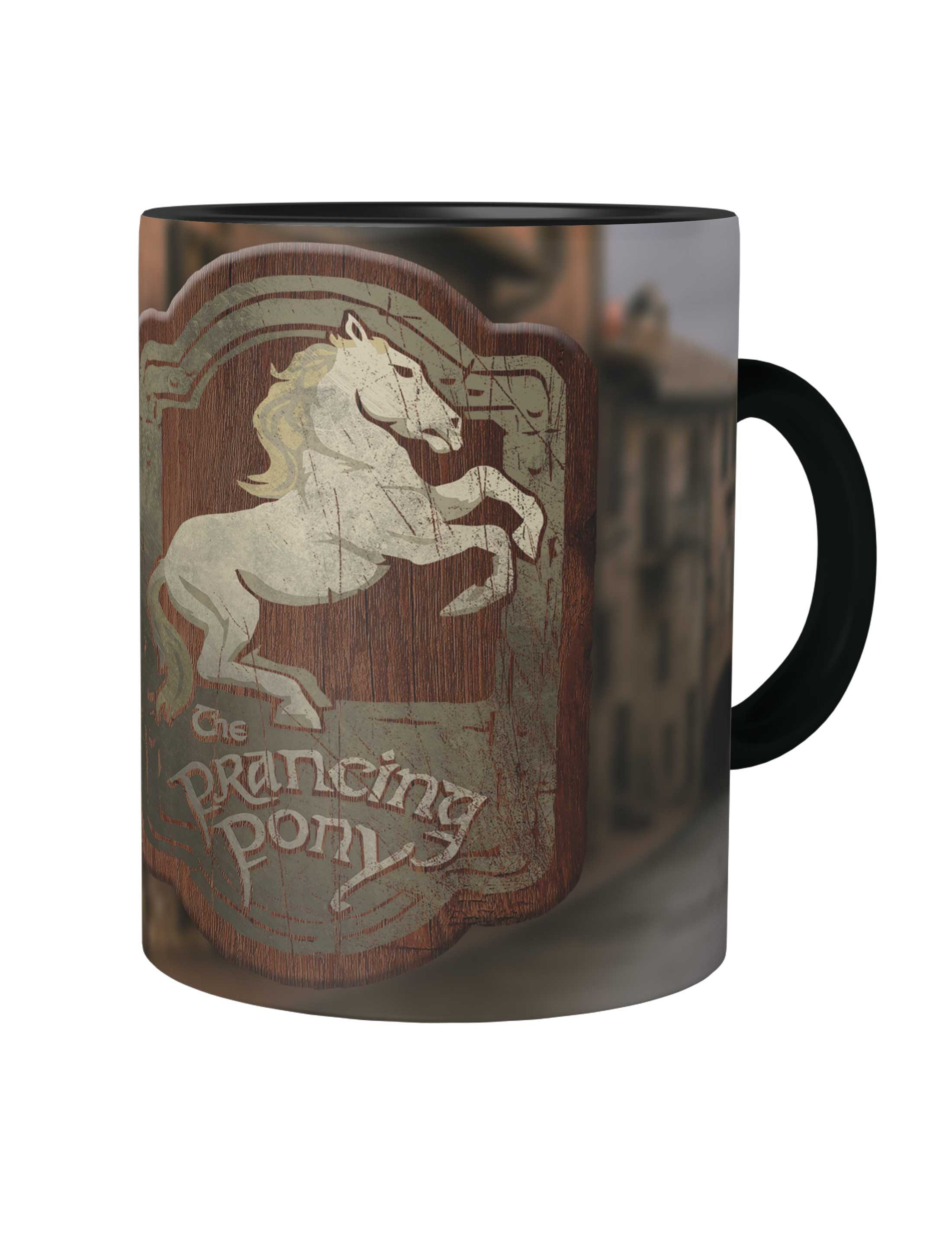 Urban Backwoods Tasse Prancing Pony Kaffeetasse Herr Lord Zum der das Gasthaus Of The Ringe, 1-tlg., Keramik, Pony Inn Rings