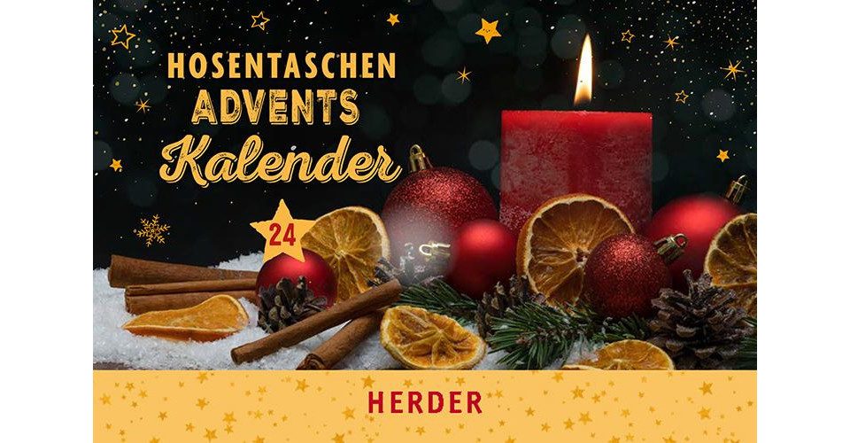 HERDER Verlag Adventskalender Hosentaschenadventskalender 2023