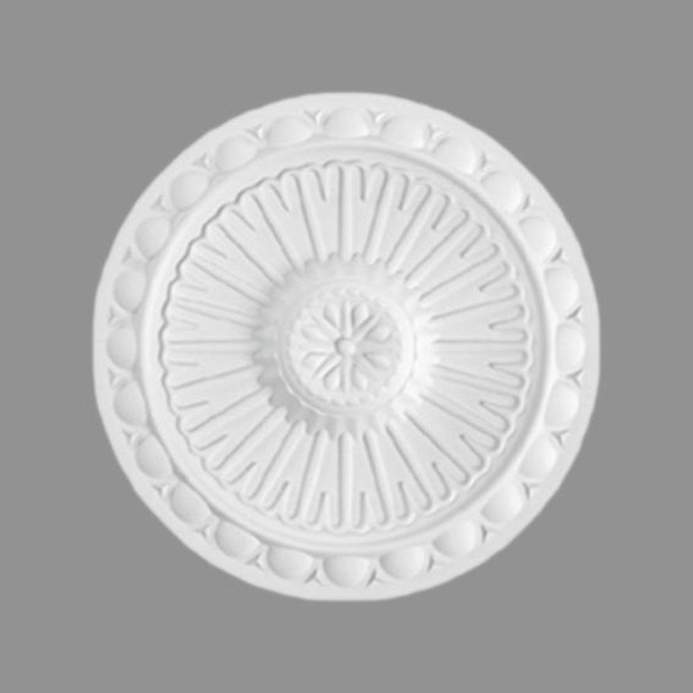 PROVISTON Wanddekoobjekt Stuckrosette, Polystyrol, Durchmesser 280 günstig online kaufen