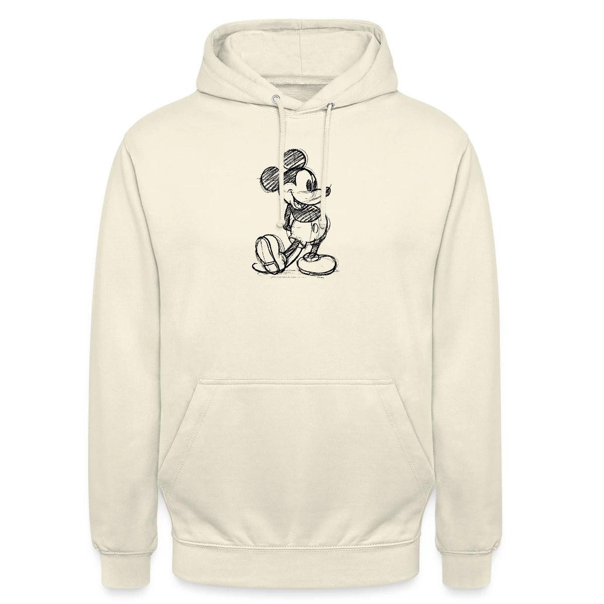 Spreadshirt Hoodie Mickey & Minnie Zeichnung Unisex Hoodie (1-tlg)