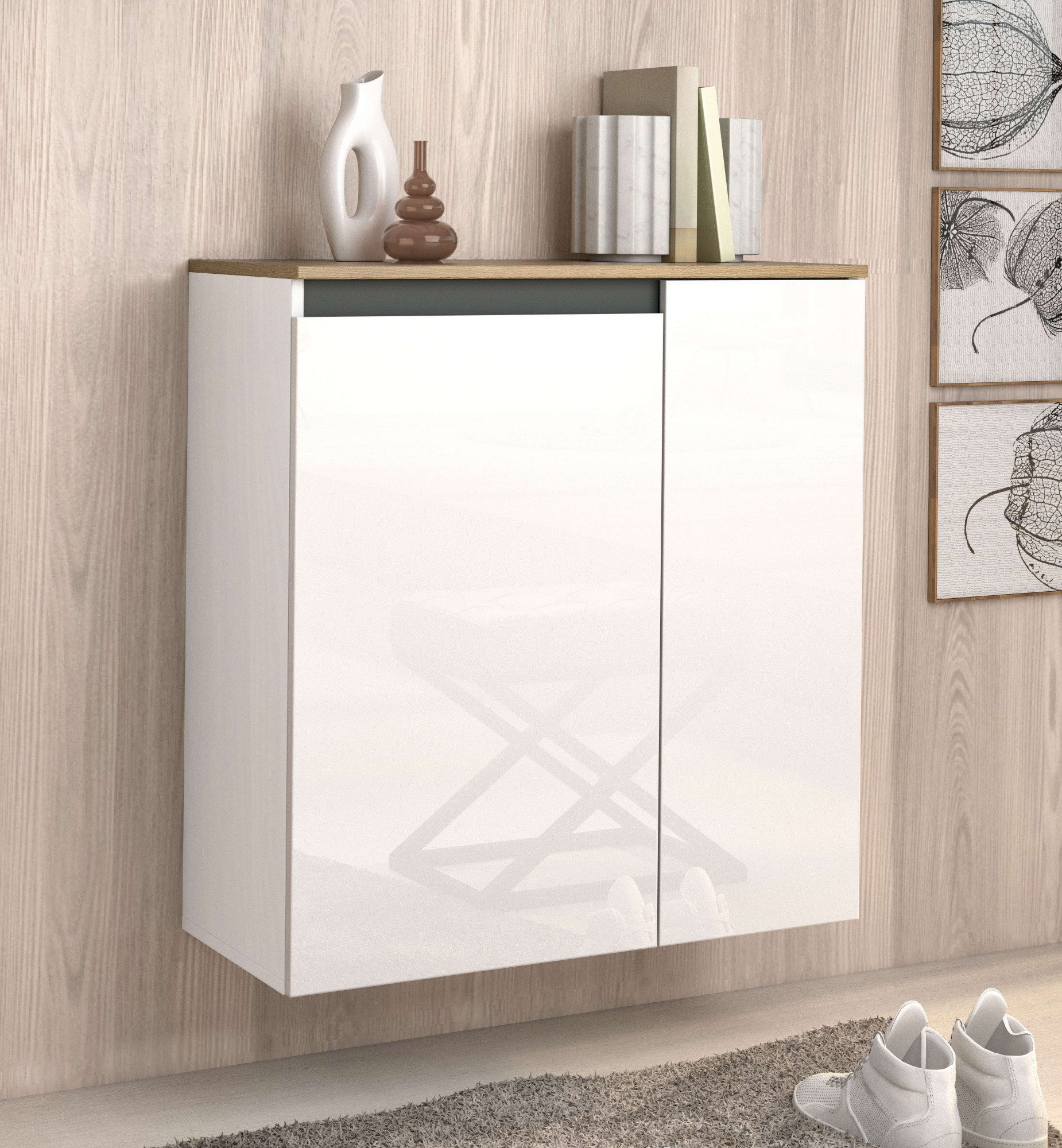 INOSIGN Schuhschrank "Zippo, Schuhkommode,Schuhregal,Made in Italy,hängend" günstig online kaufen