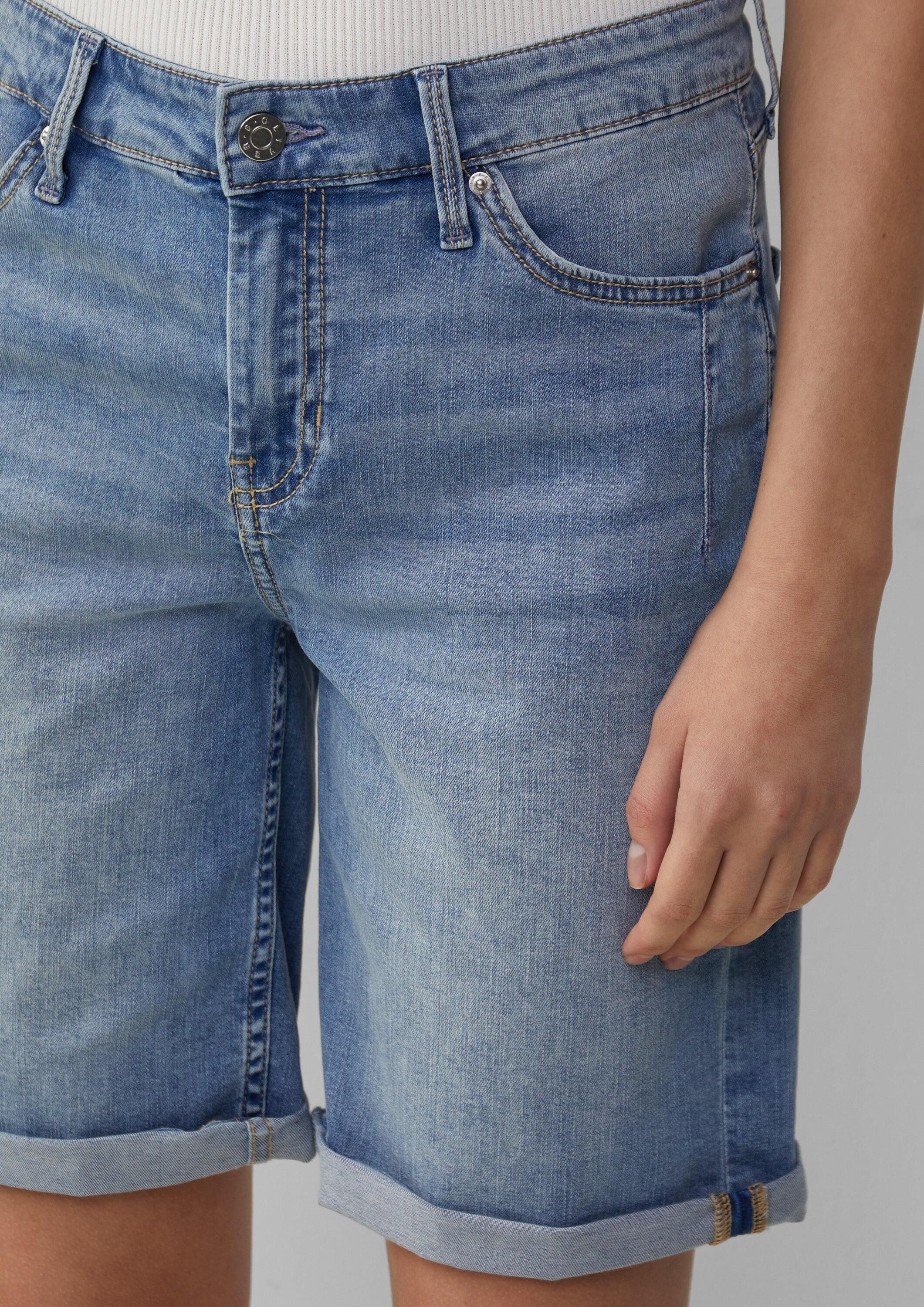 s.Oliver Jeansshorts Jeans-Hose KAROLIN Bermuda-Jeans Karolin / Regular Fit / Mid Rise / Turn-up